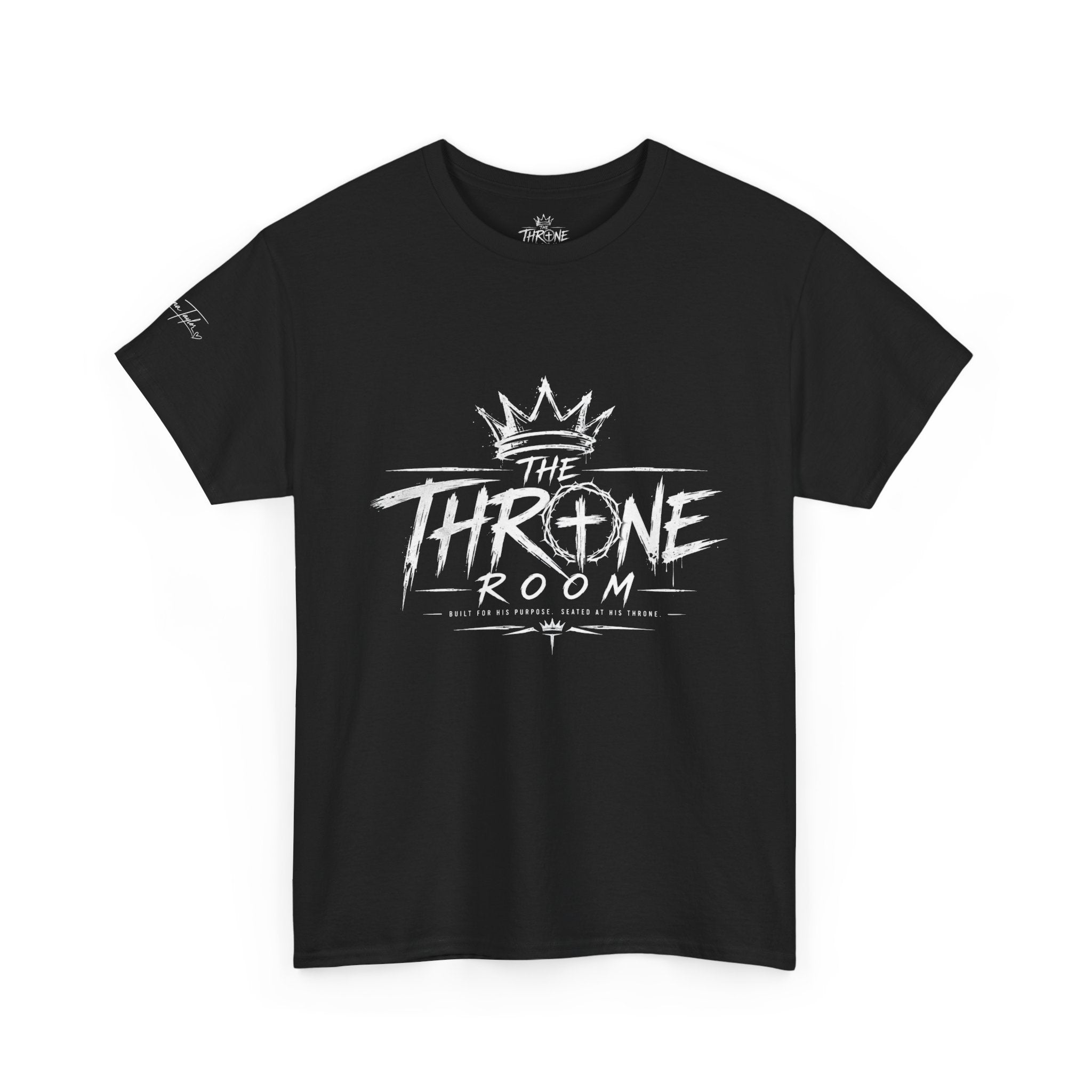 The Throne Room Graphic Tee — Crown Logo Streetwear T-Shirt