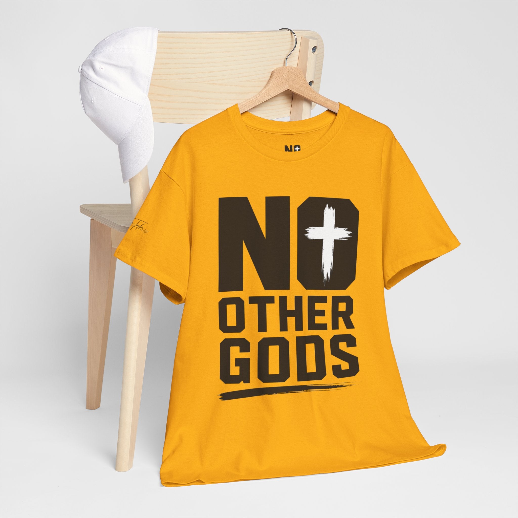 No Other Gods T-Shirt — Christian Faith Cross Tee