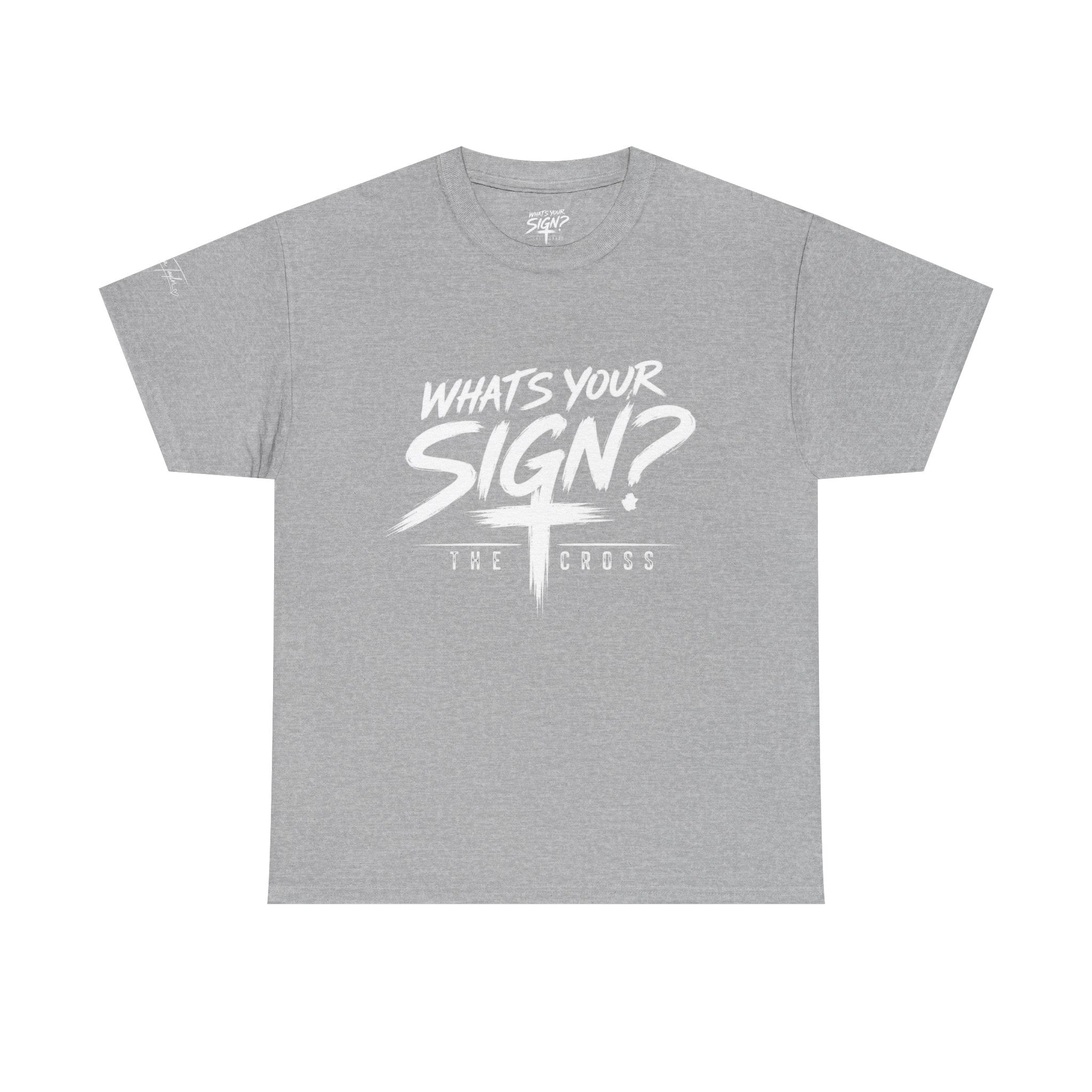 What's Your Sign? The Cross Tee