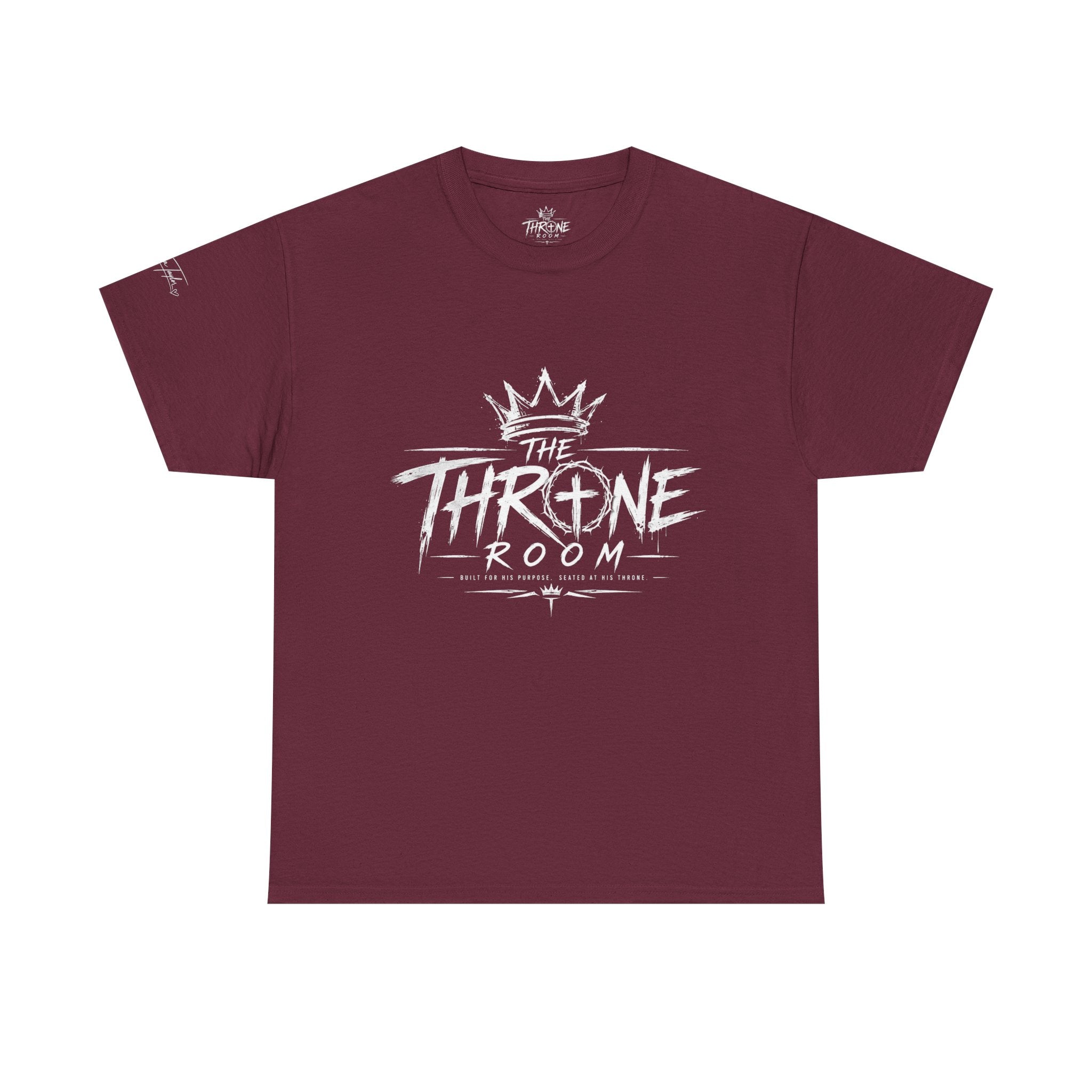 The Throne Room Graphic Tee — Crown Logo Streetwear T-Shirt