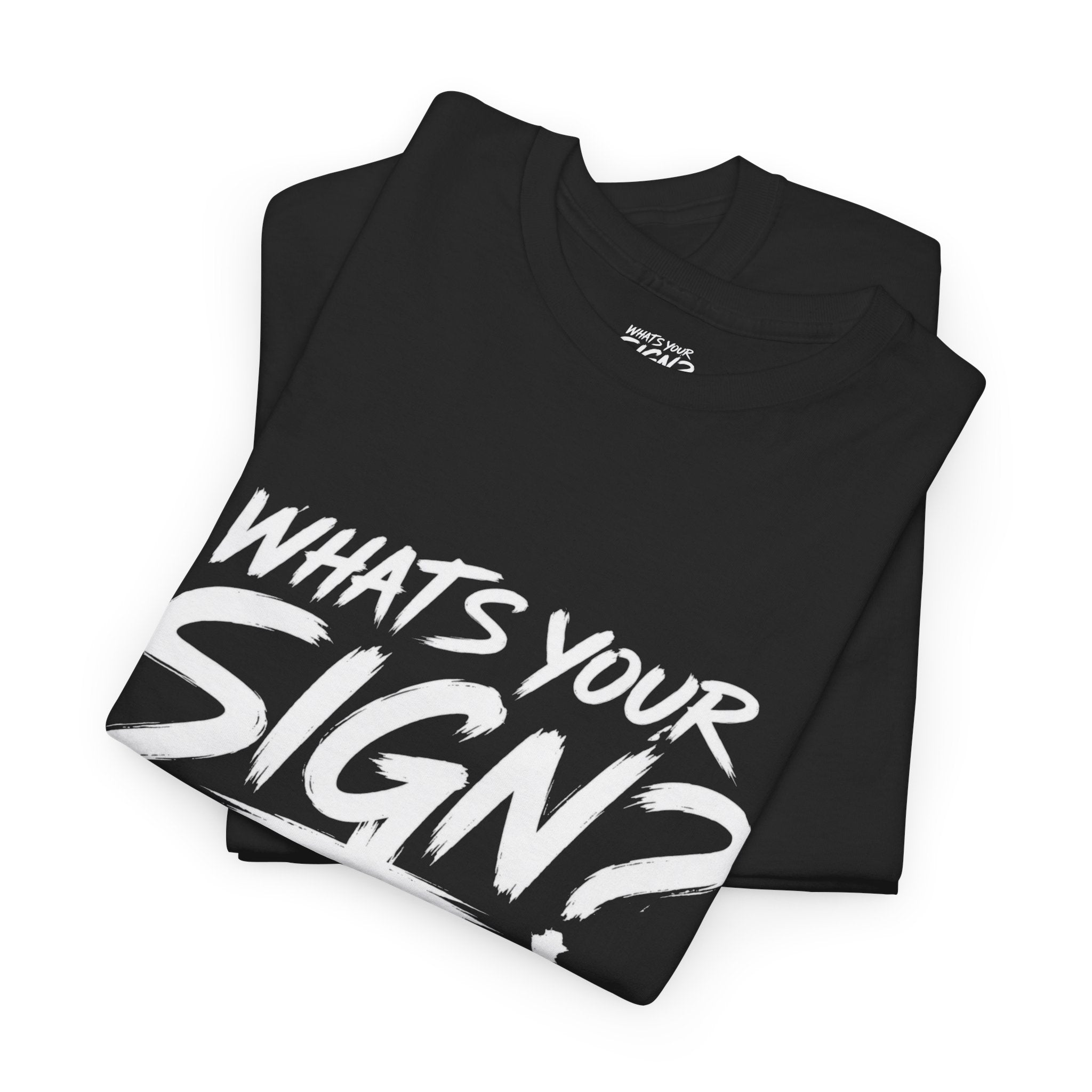 What's Your Sign? The Cross Tee