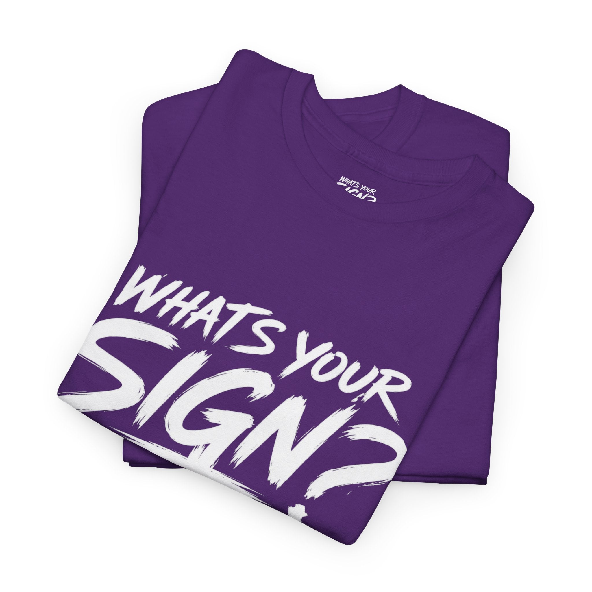 What's Your Sign? The Cross Tee
