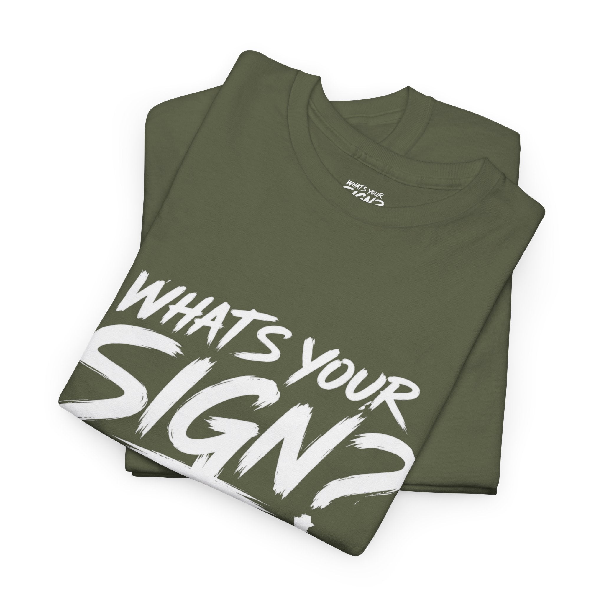 What's Your Sign? The Cross Tee