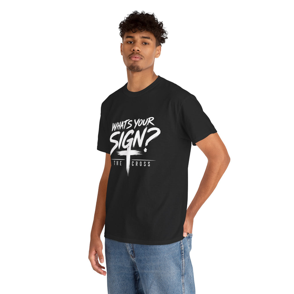 What's Your Sign? The Cross Tee