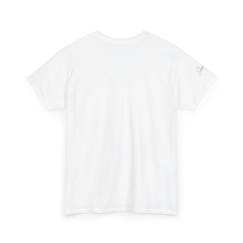Christian Tee "I Denounce You Satan" Minimal Cross Shirt