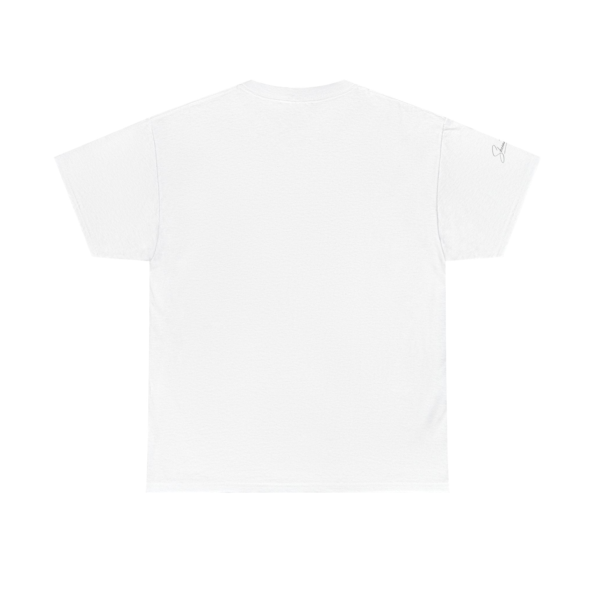 Christian Tee "I Denounce You Satan" Minimal Cross Shirt