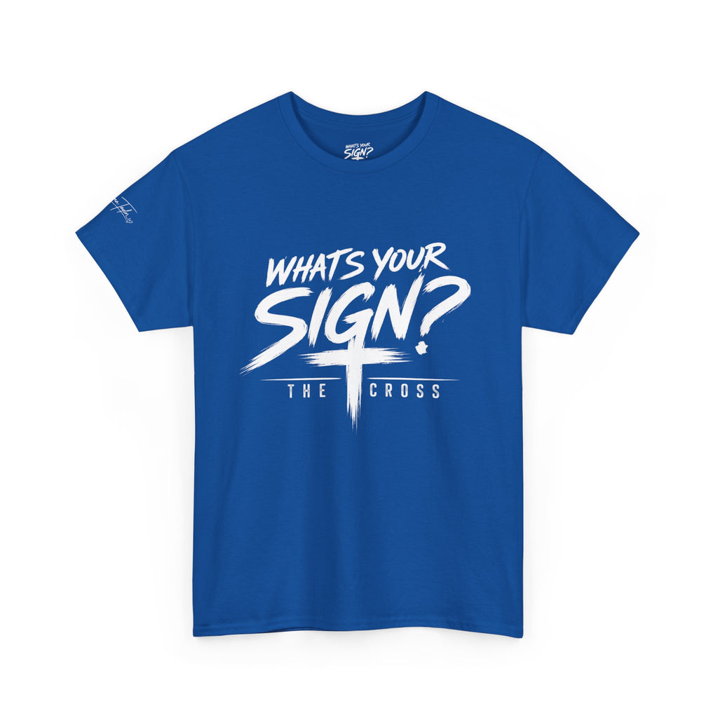 What's Your Sign? The Cross Tee