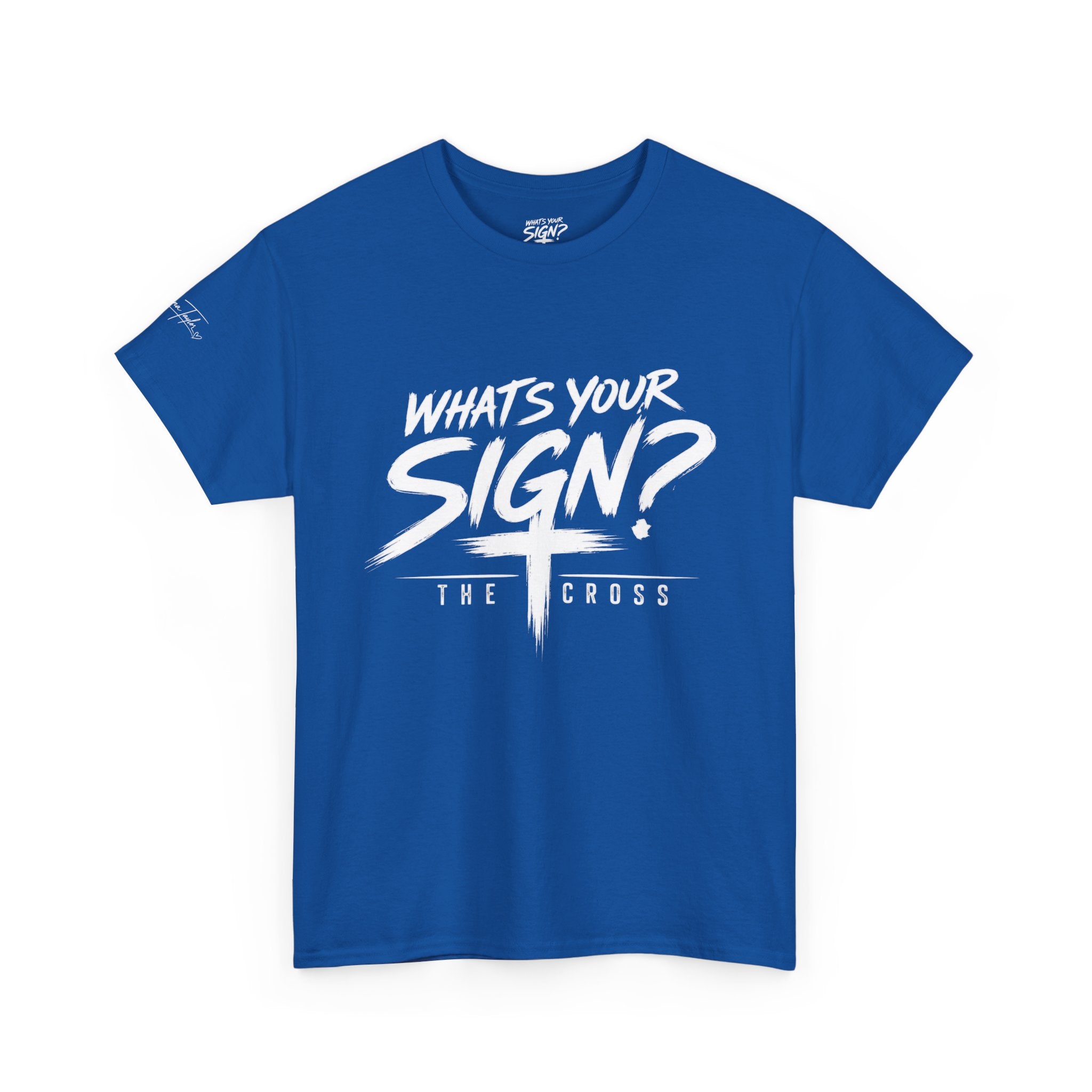 What's Your Sign? The Cross Tee