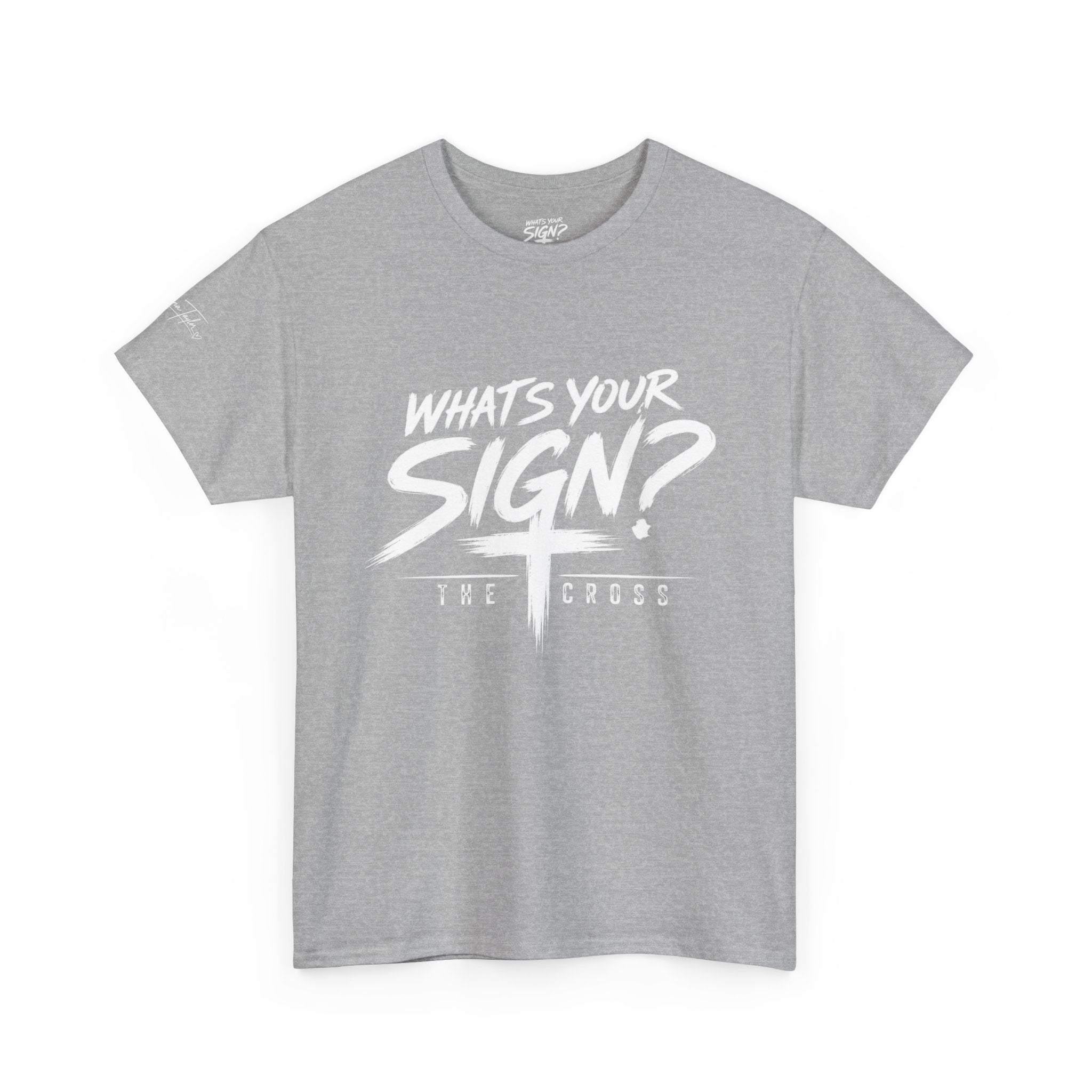 What's Your Sign? The Cross Tee