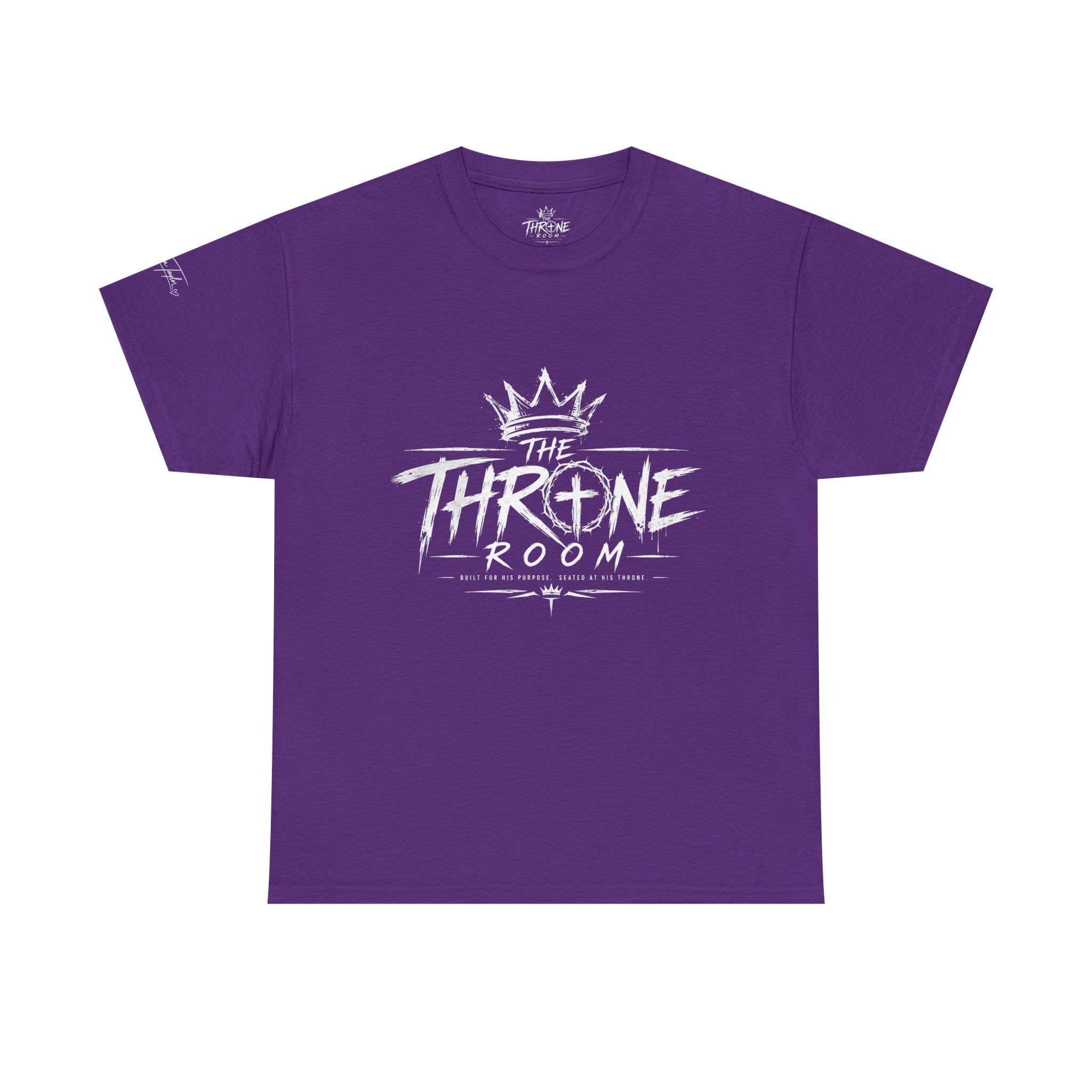 The Throne Room Graphic Tee — Crown Logo Streetwear T-Shirt