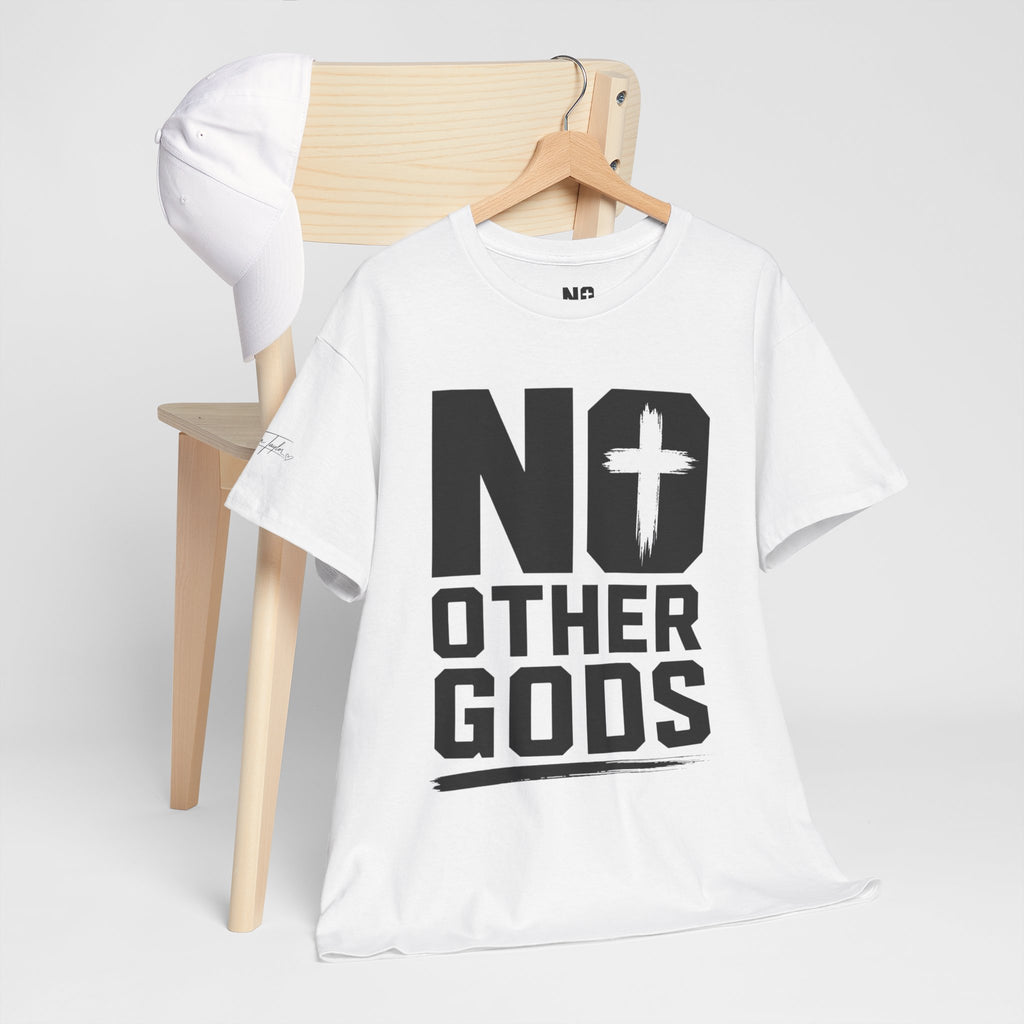 No Other Gods T-Shirt — Christian Faith Cross Tee