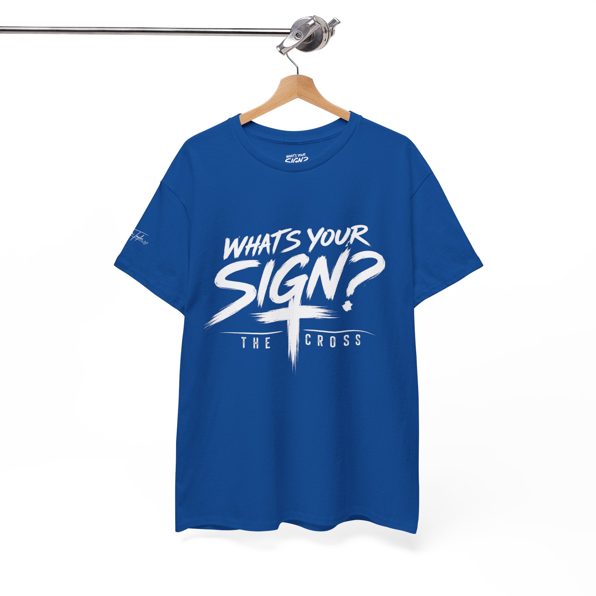 What's Your Sign? The Cross Tee