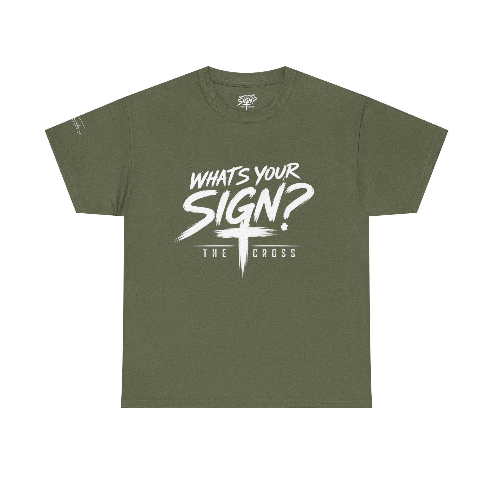 What's Your Sign? The Cross Tee