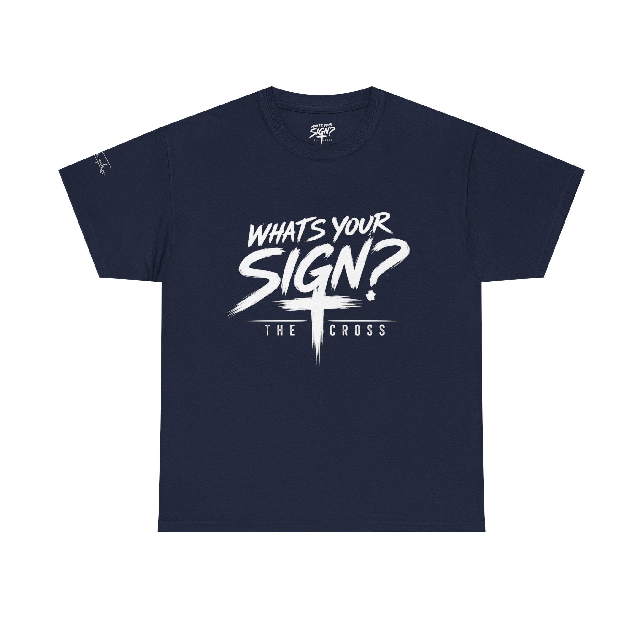 What's Your Sign? The Cross Tee
