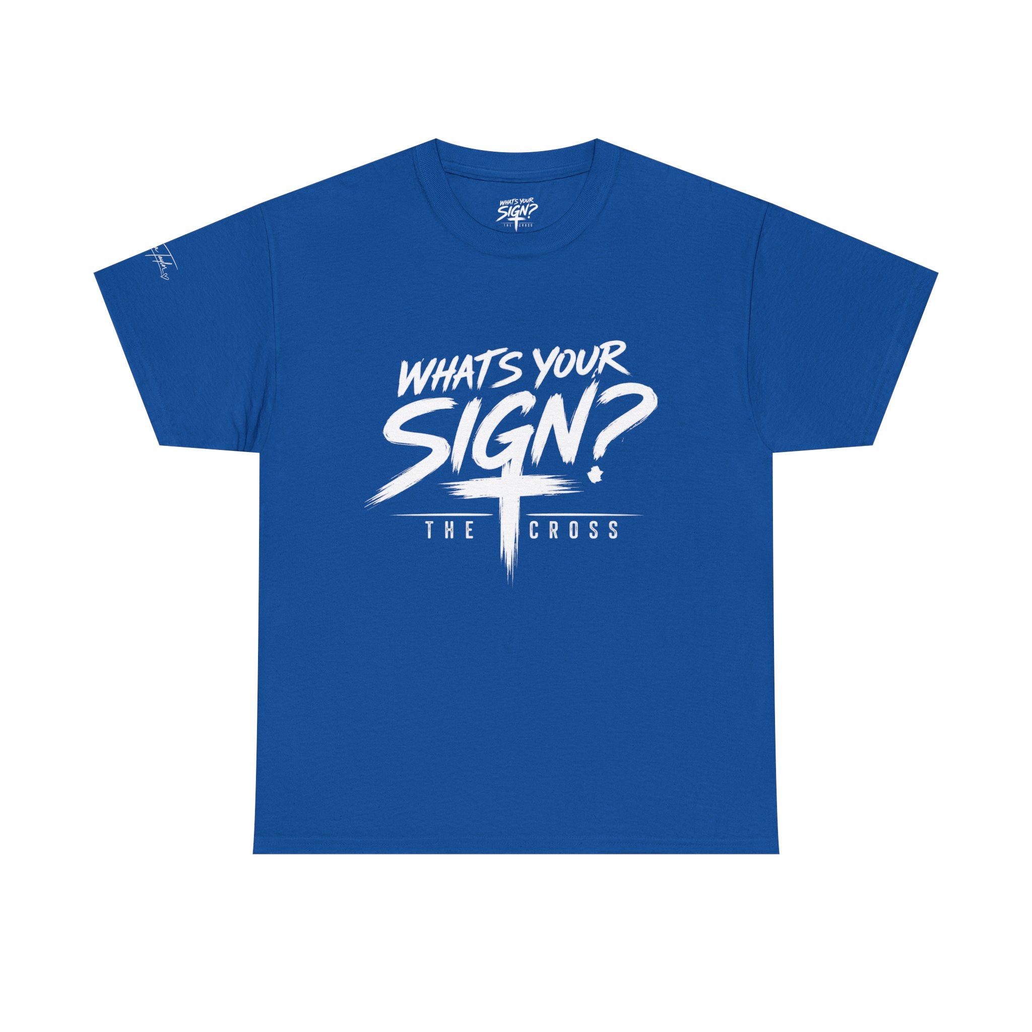 What's Your Sign? The Cross Tee