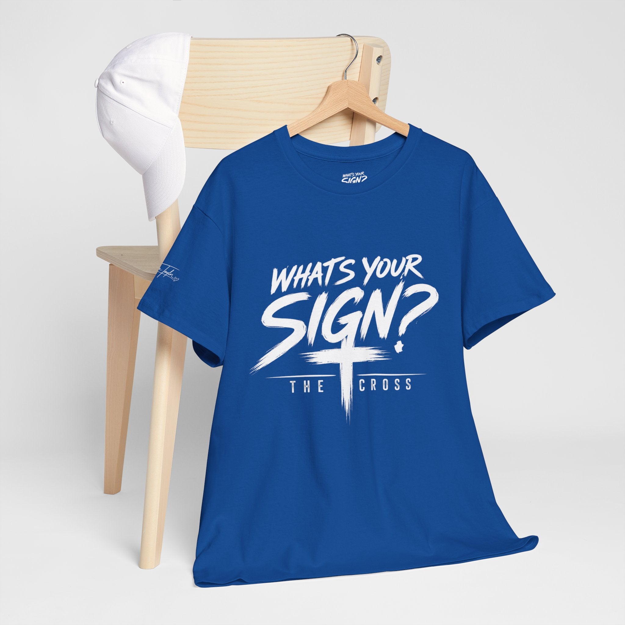 What's Your Sign? The Cross Tee