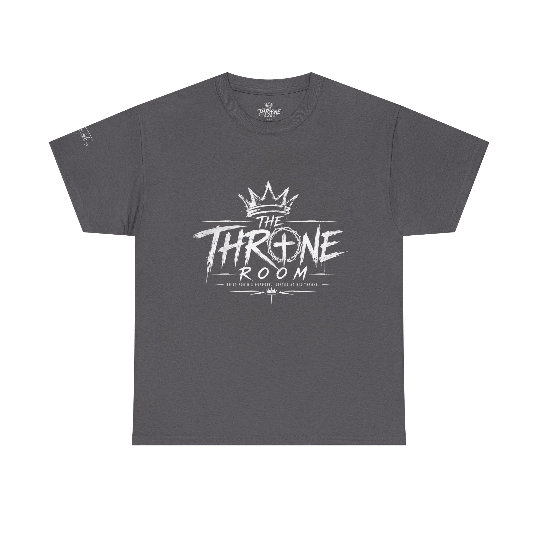 The Throne Room Graphic Tee — Crown Logo Streetwear T-Shirt