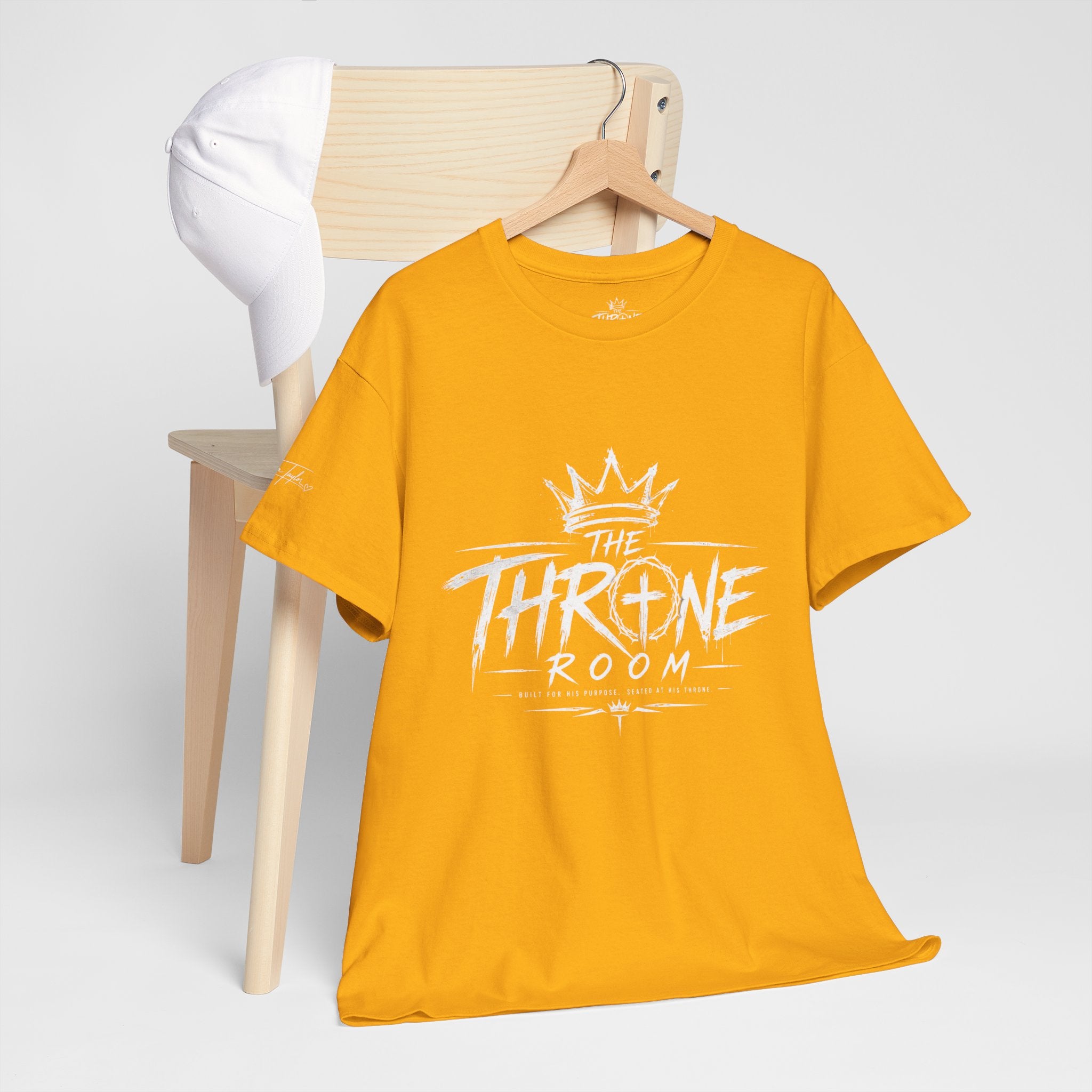 The Throne Room Graphic Tee — Crown Logo Streetwear T-Shirt