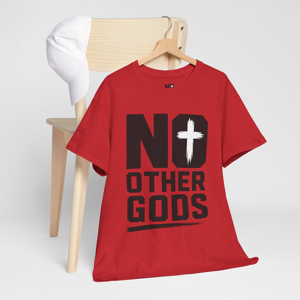 No Other Gods T-Shirt — Christian Faith Cross Tee
