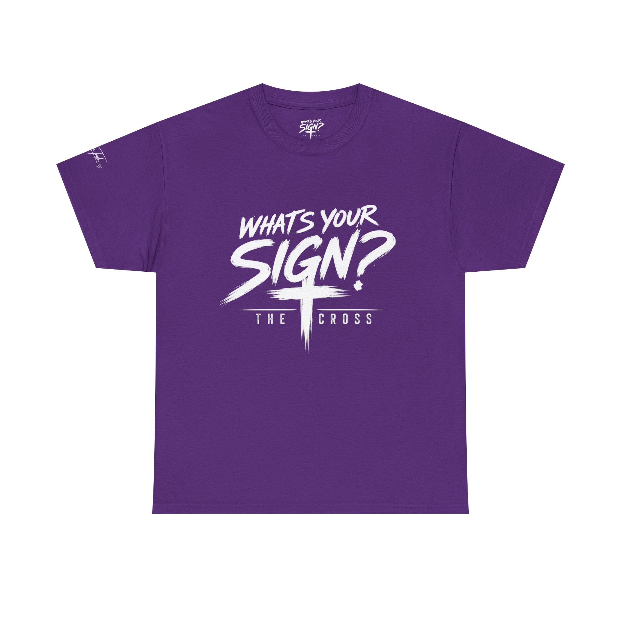 What's Your Sign? The Cross Tee