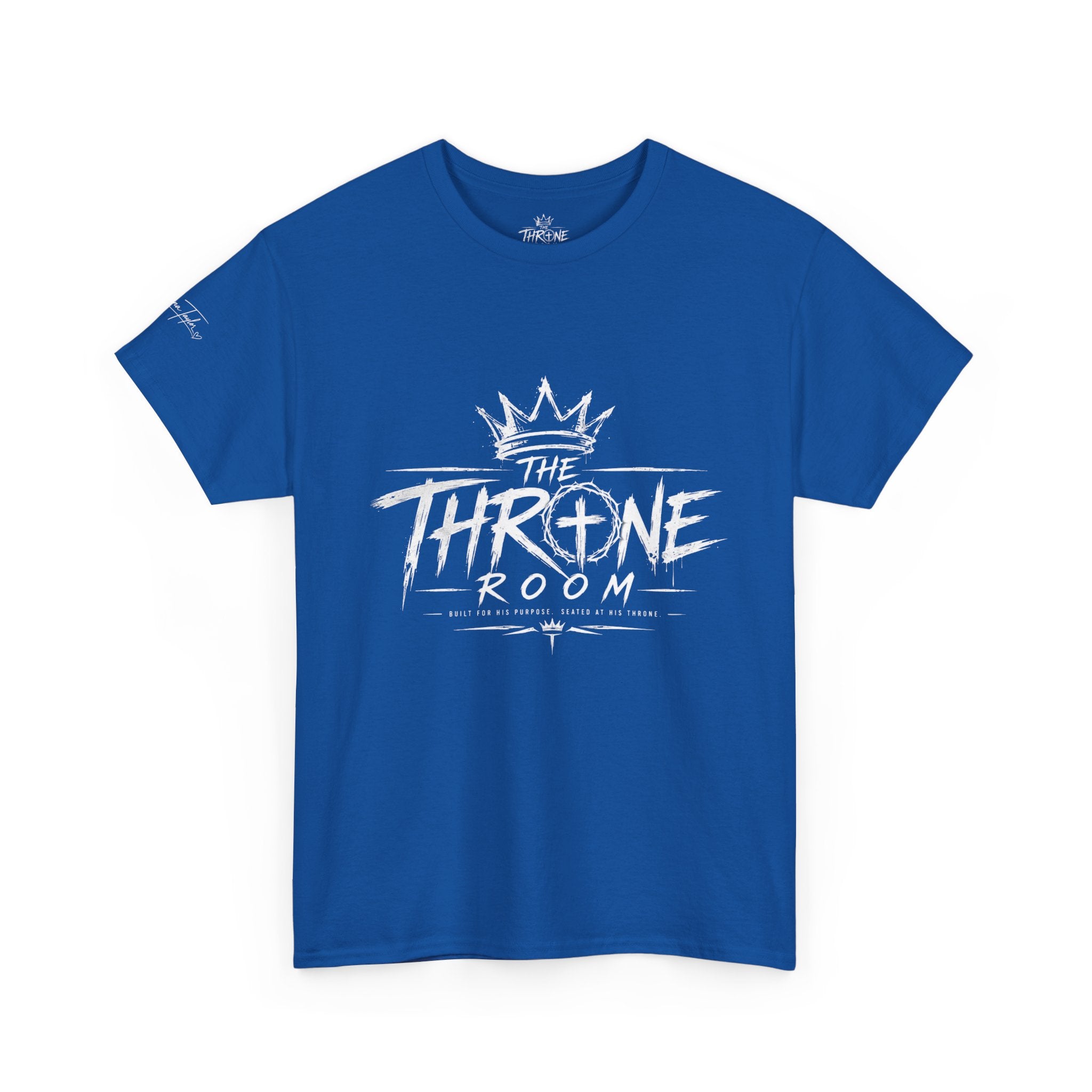 The Throne Room Graphic Tee — Crown Logo Streetwear T-Shirt