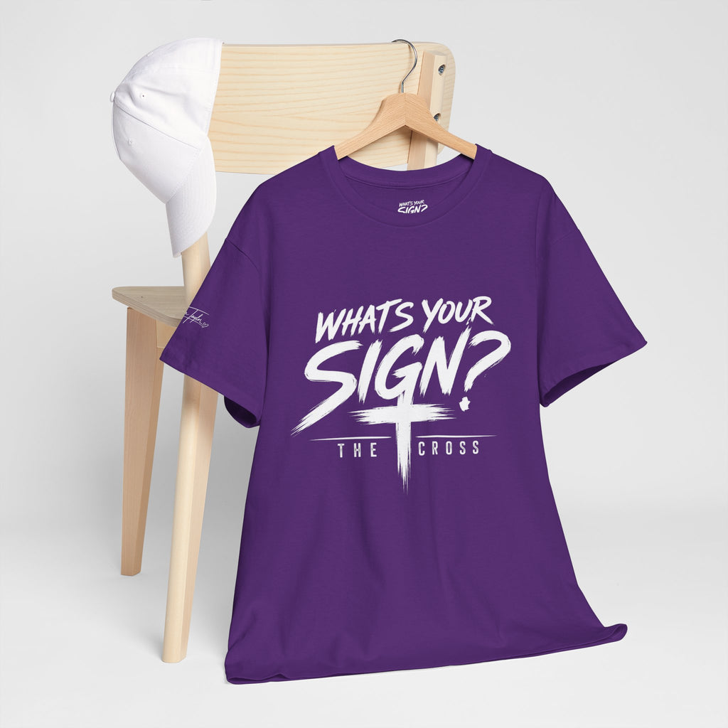What's Your Sign? The Cross Tee