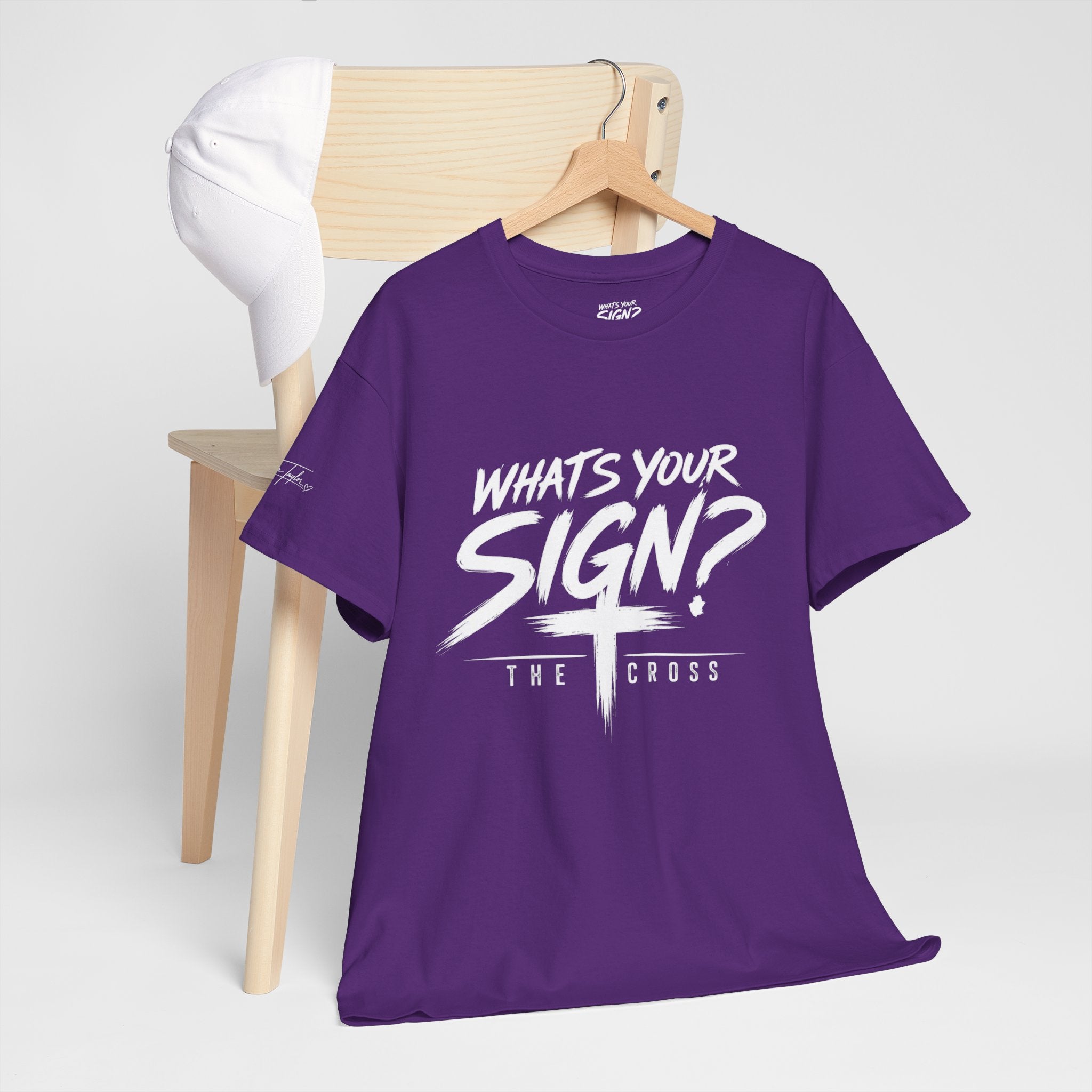 What's Your Sign? The Cross Tee