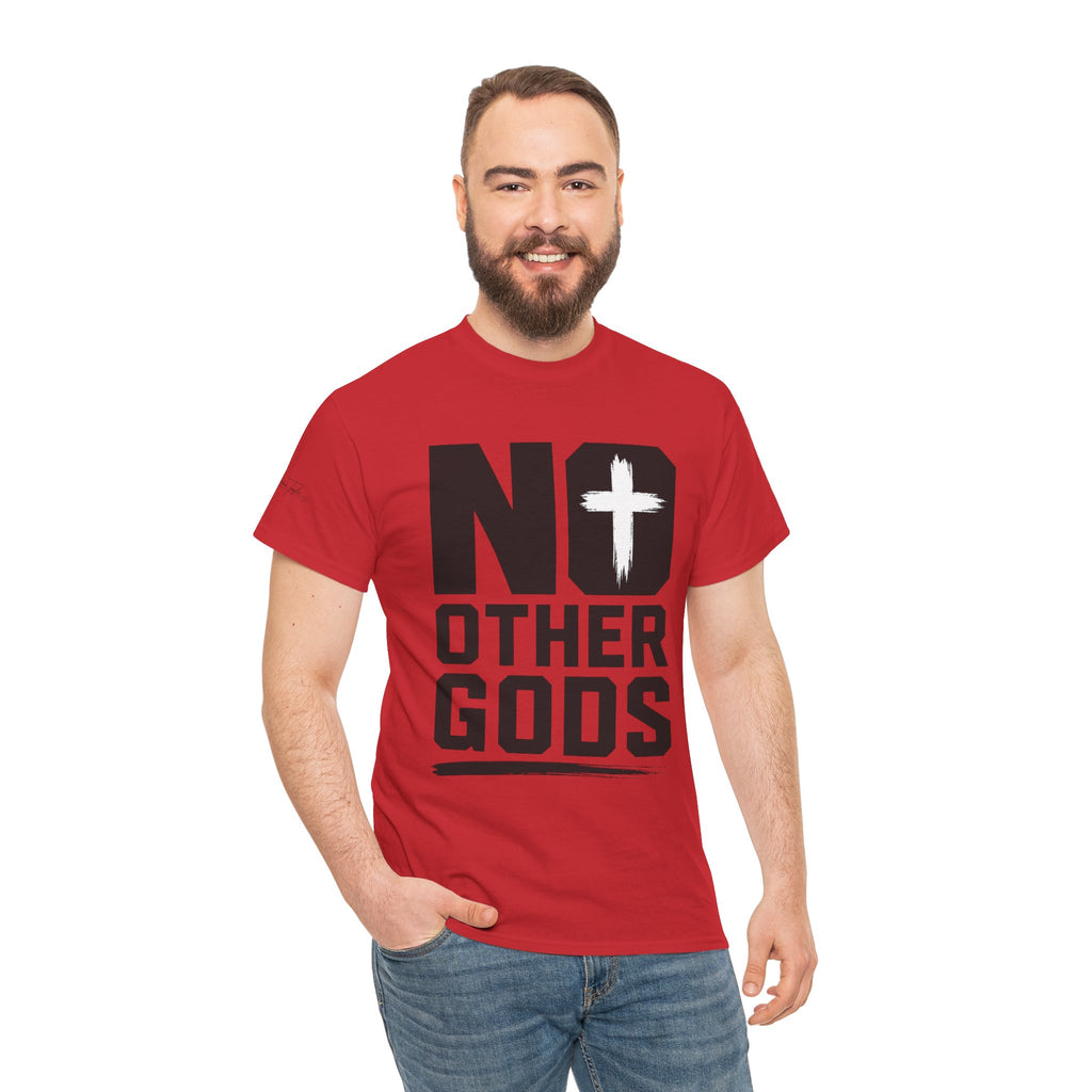 No Other Gods T-Shirt — Christian Faith Cross Tee