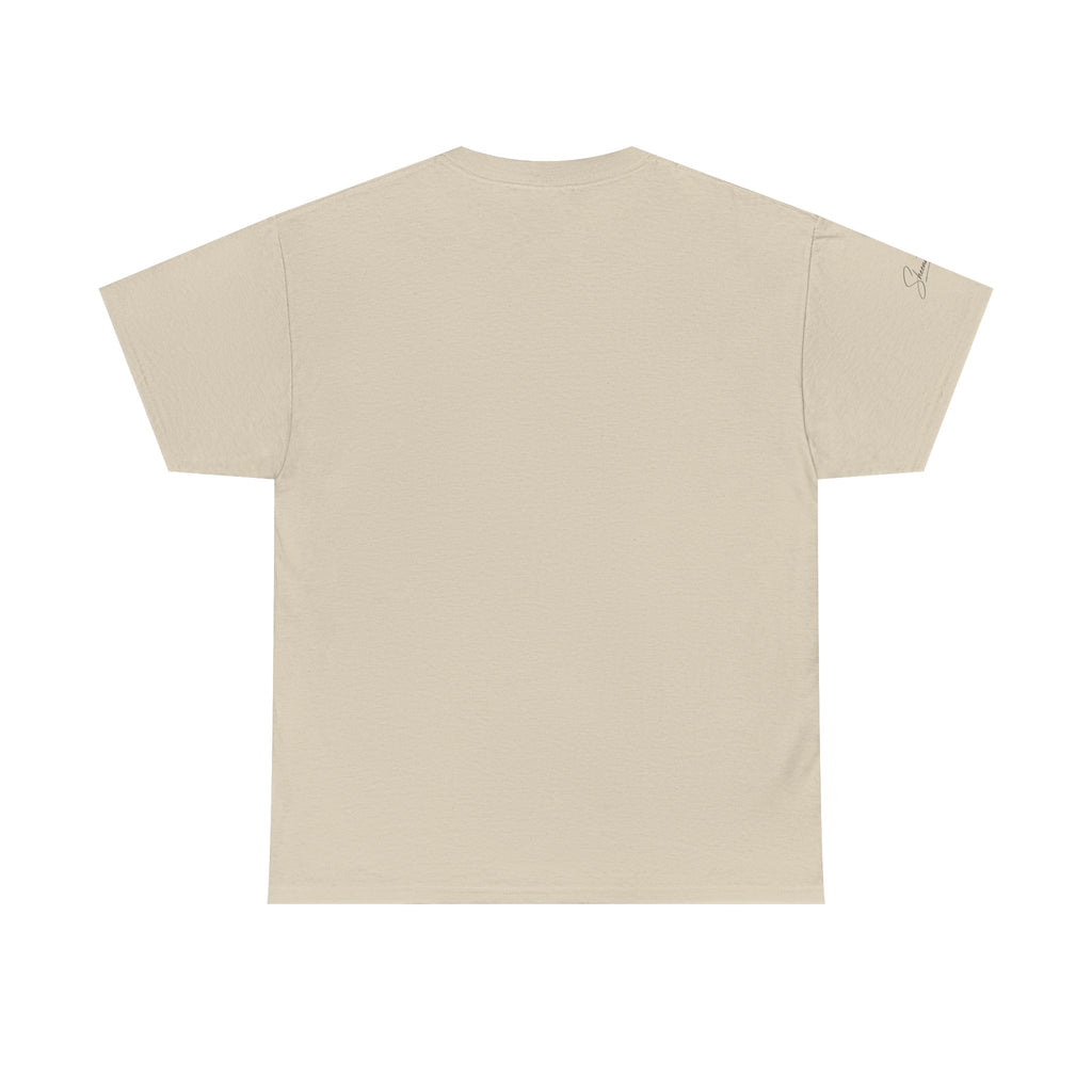 Christian Tee "I Denounce You Satan" Minimal Cross Shirt