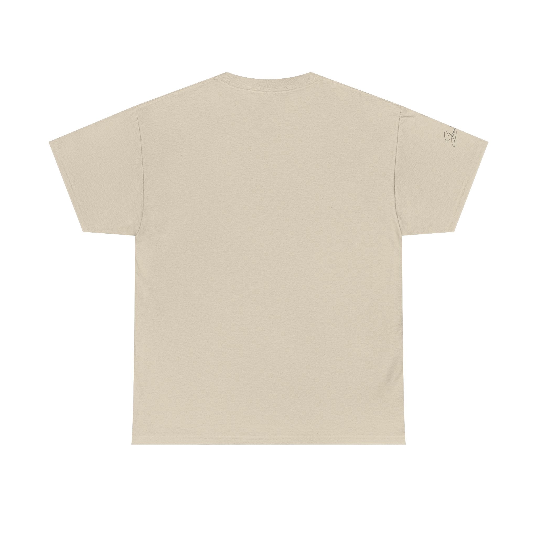 Christian Tee "I Denounce You Satan" Minimal Cross Shirt
