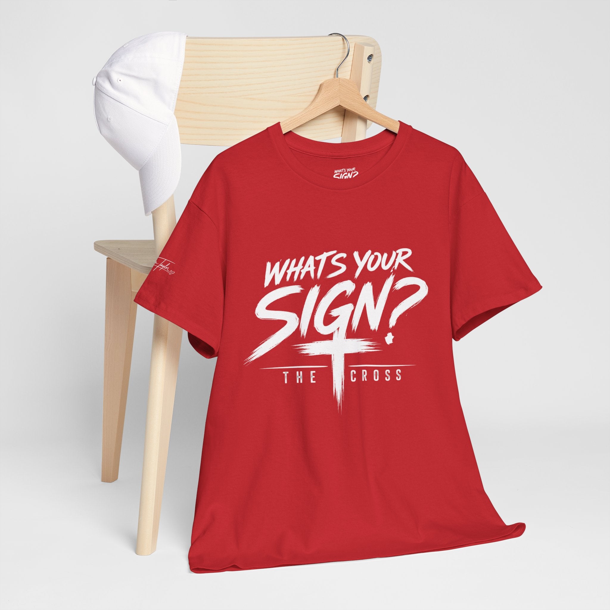 What's Your Sign? The Cross Tee