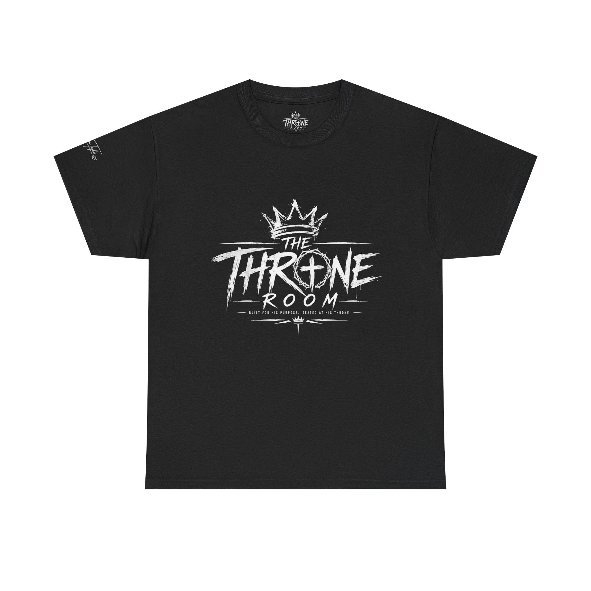 The Throne Room Graphic Tee — Crown Logo Streetwear T-Shirt