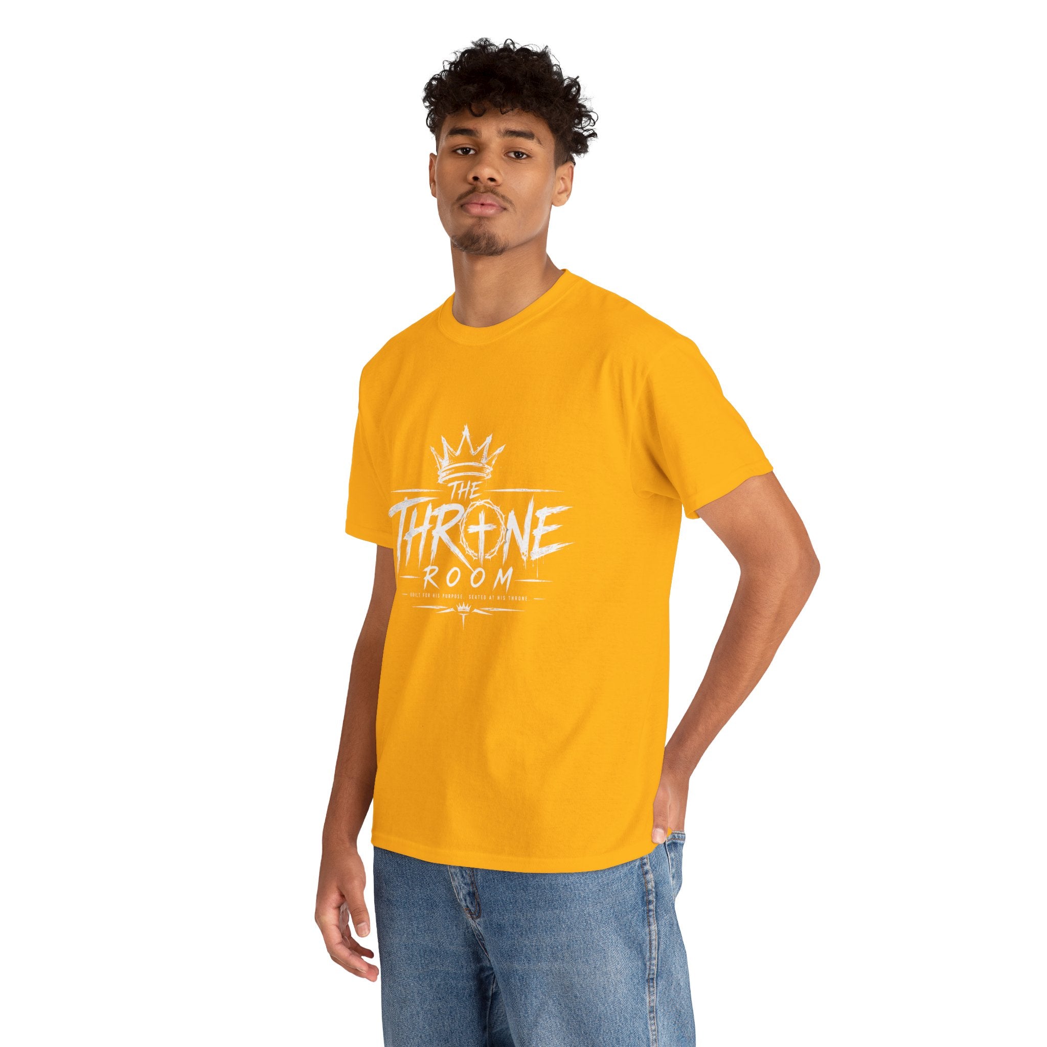 The Throne Room Graphic Tee — Crown Logo Streetwear T-Shirt