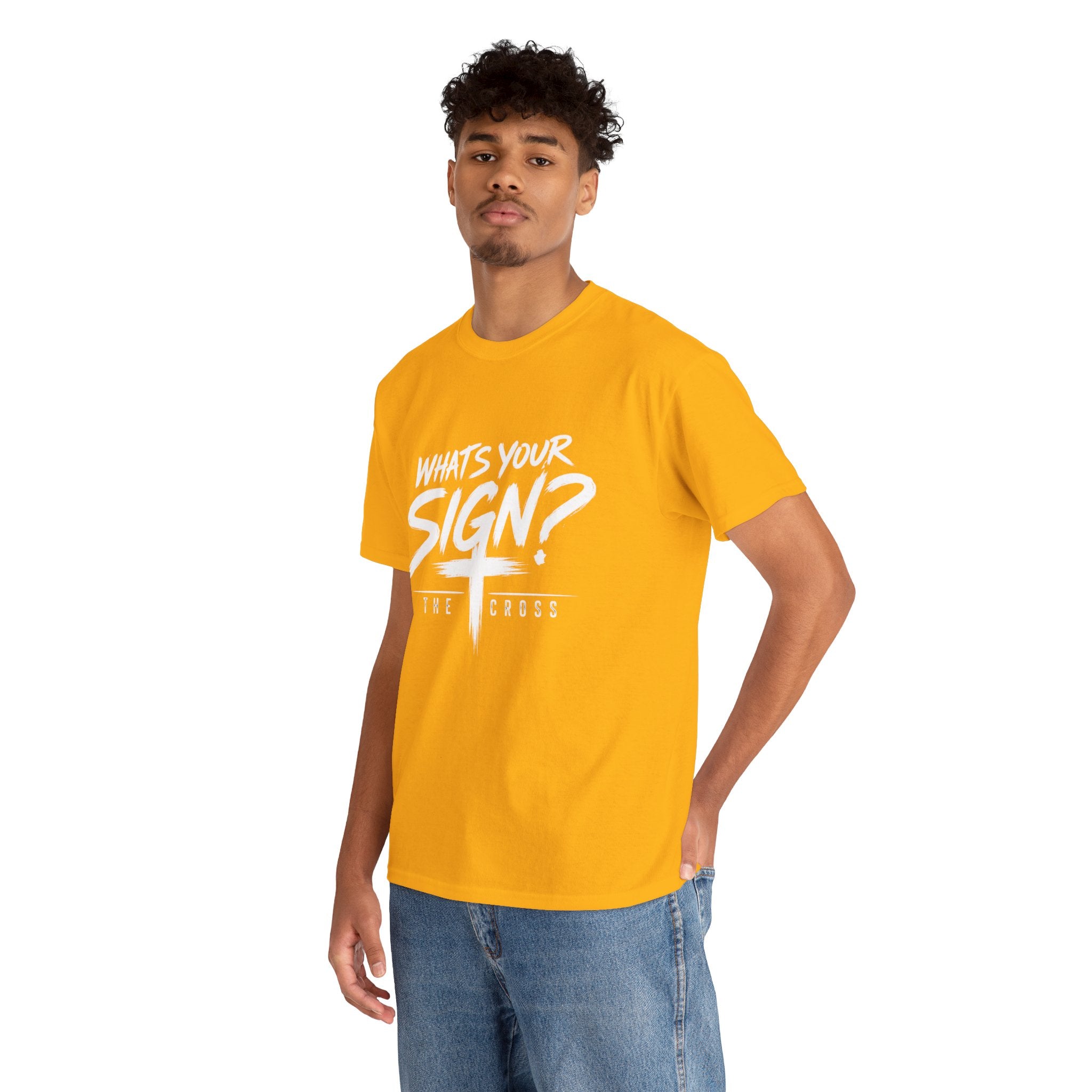 What's Your Sign? The Cross Tee