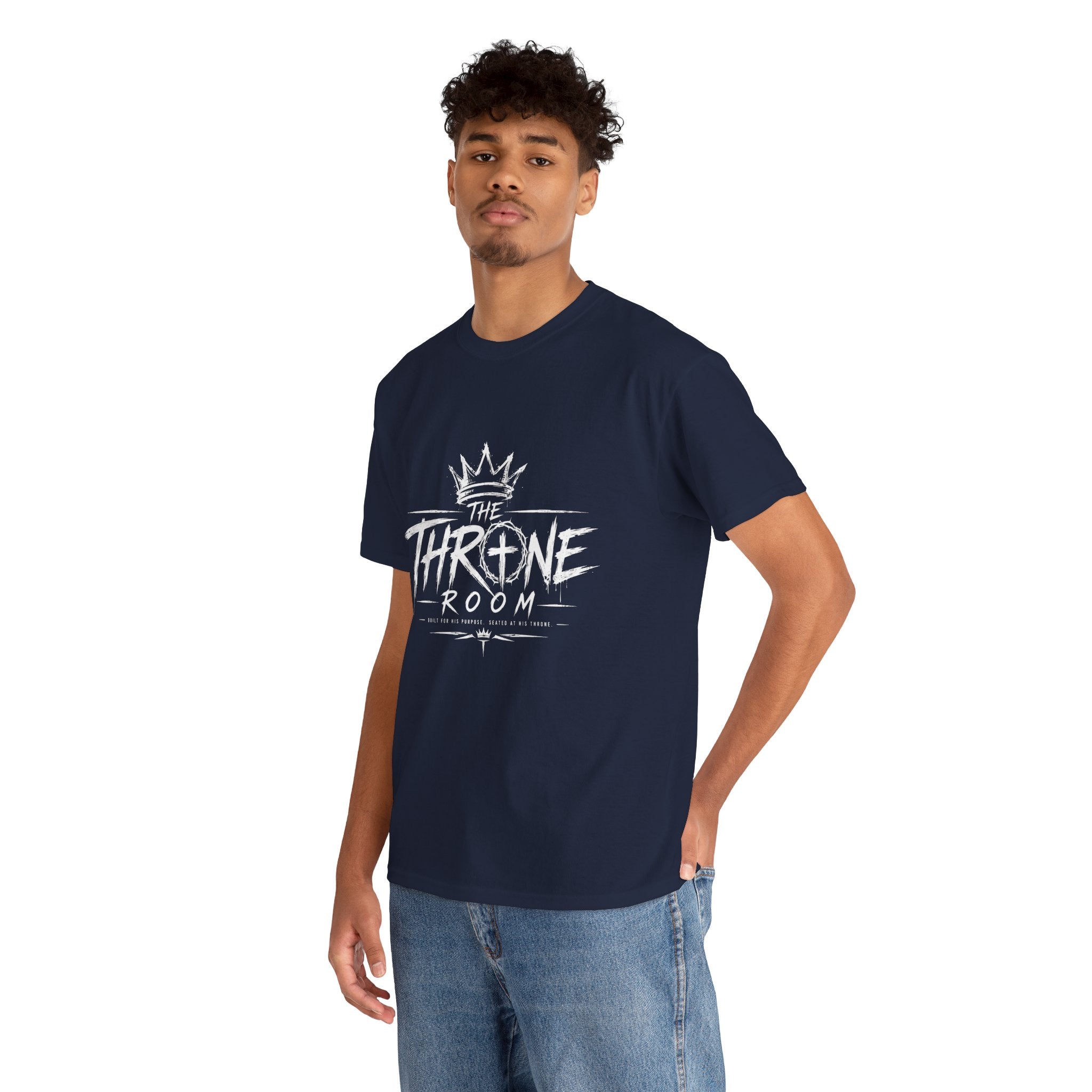 The Throne Room Graphic Tee — Crown Logo Streetwear T-Shirt