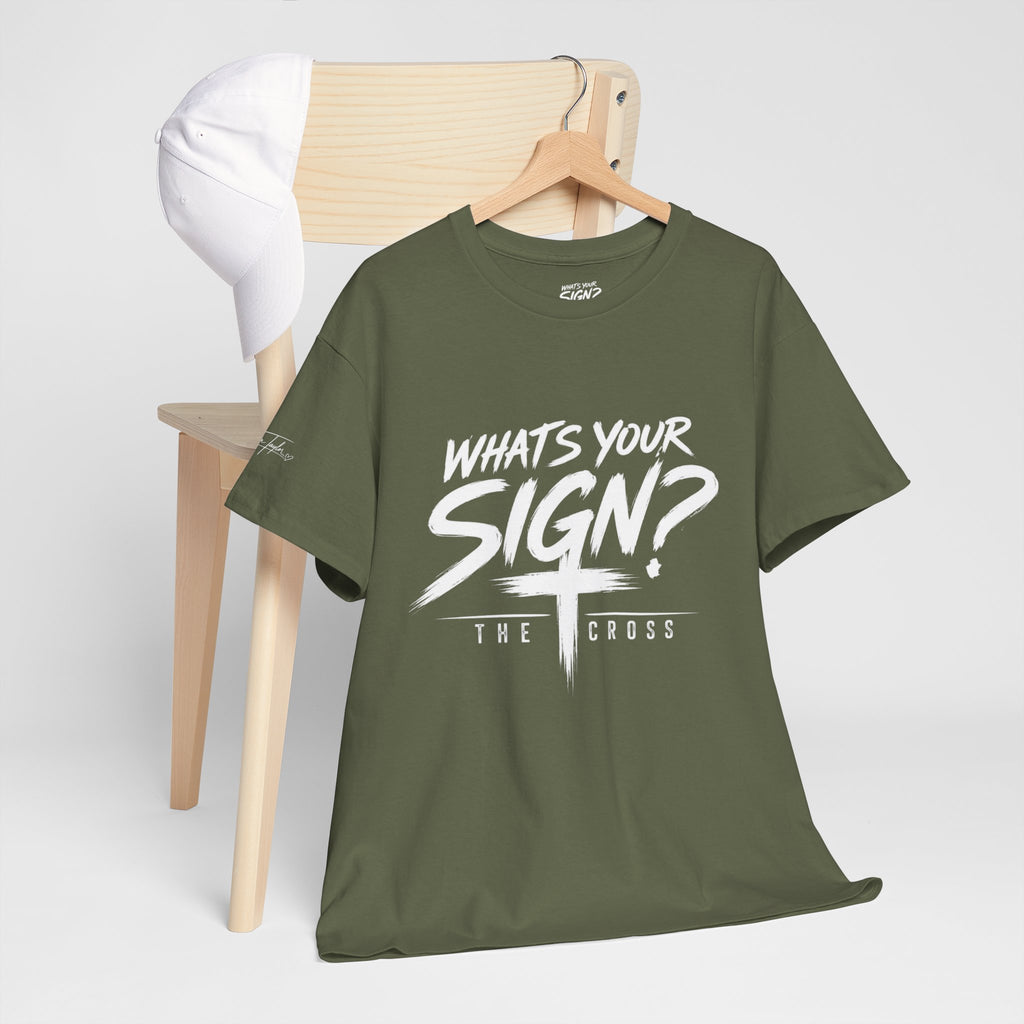What's Your Sign? The Cross Tee