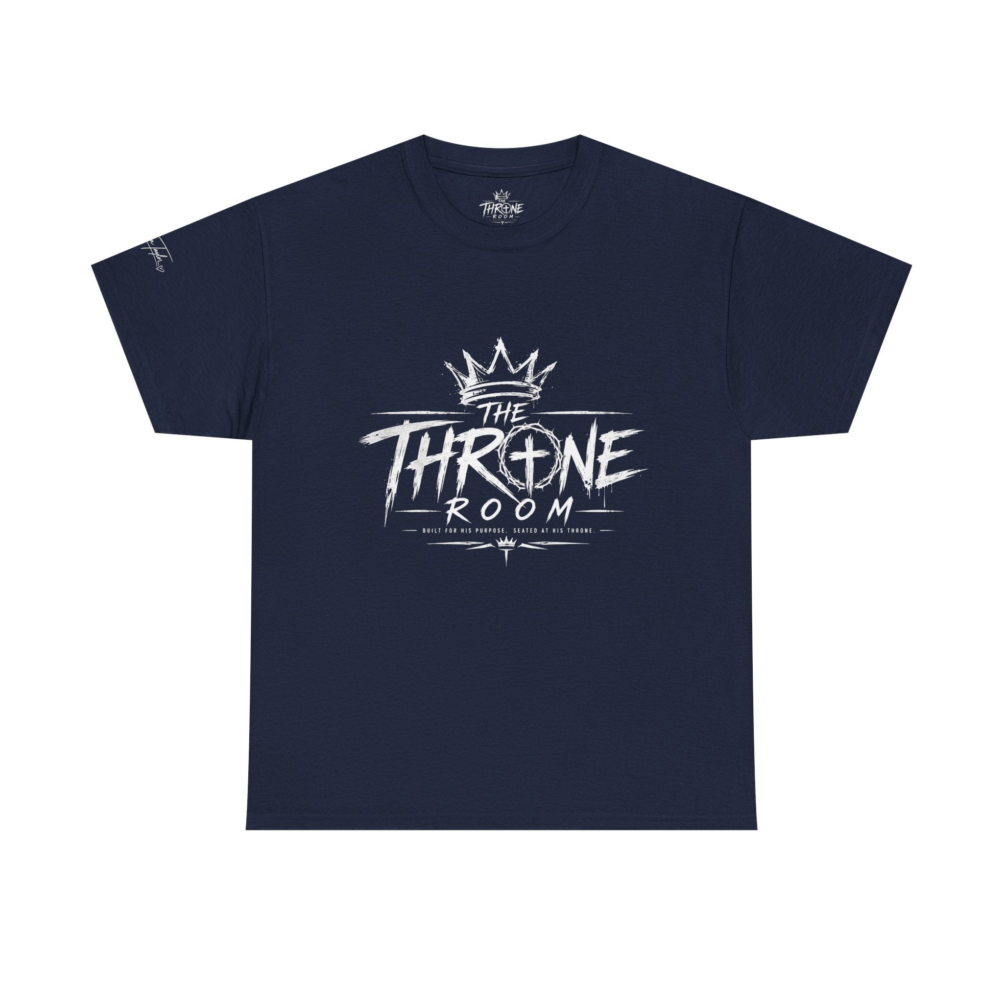 The Throne Room Graphic Tee — Crown Logo Streetwear T-Shirt