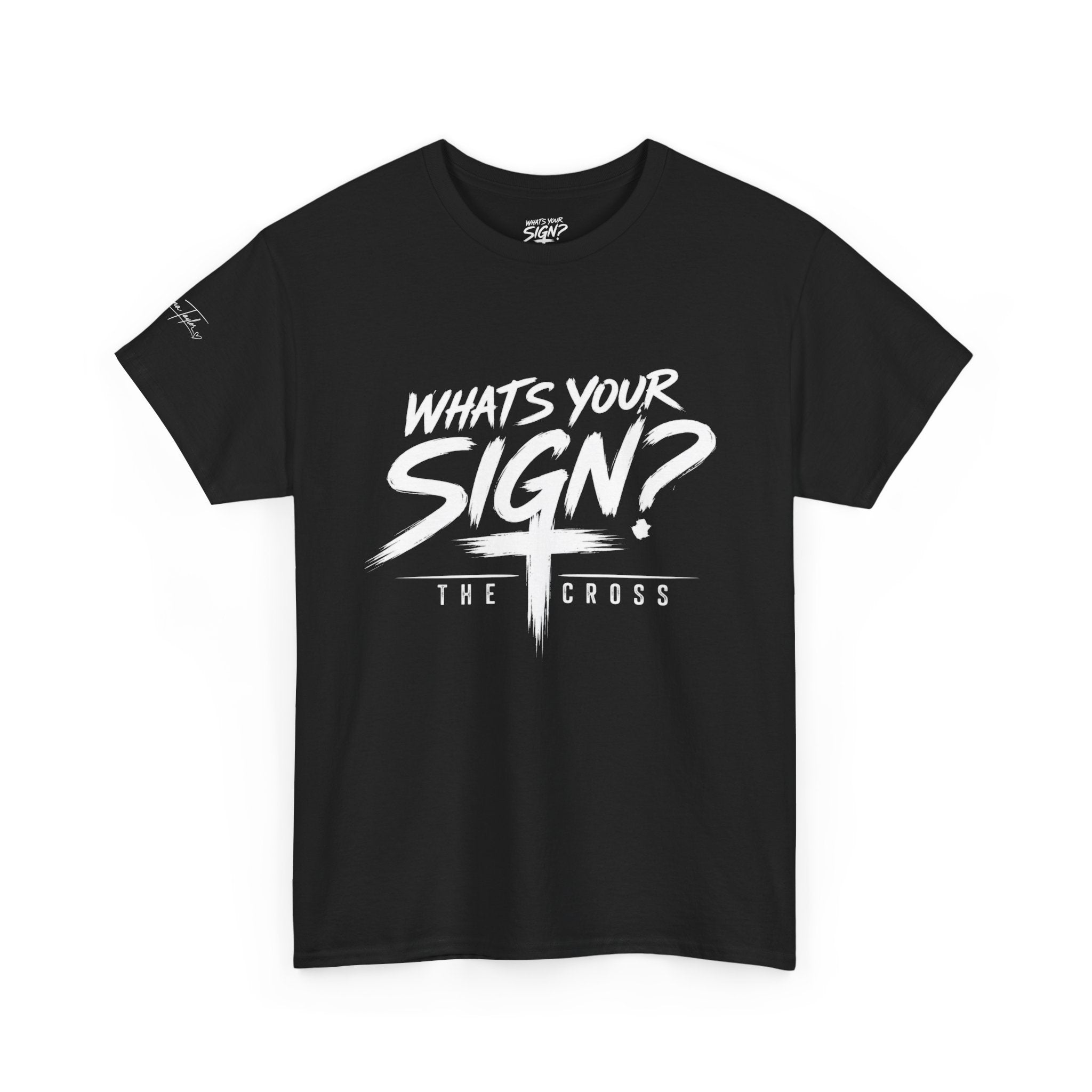 What's Your Sign? The Cross Tee