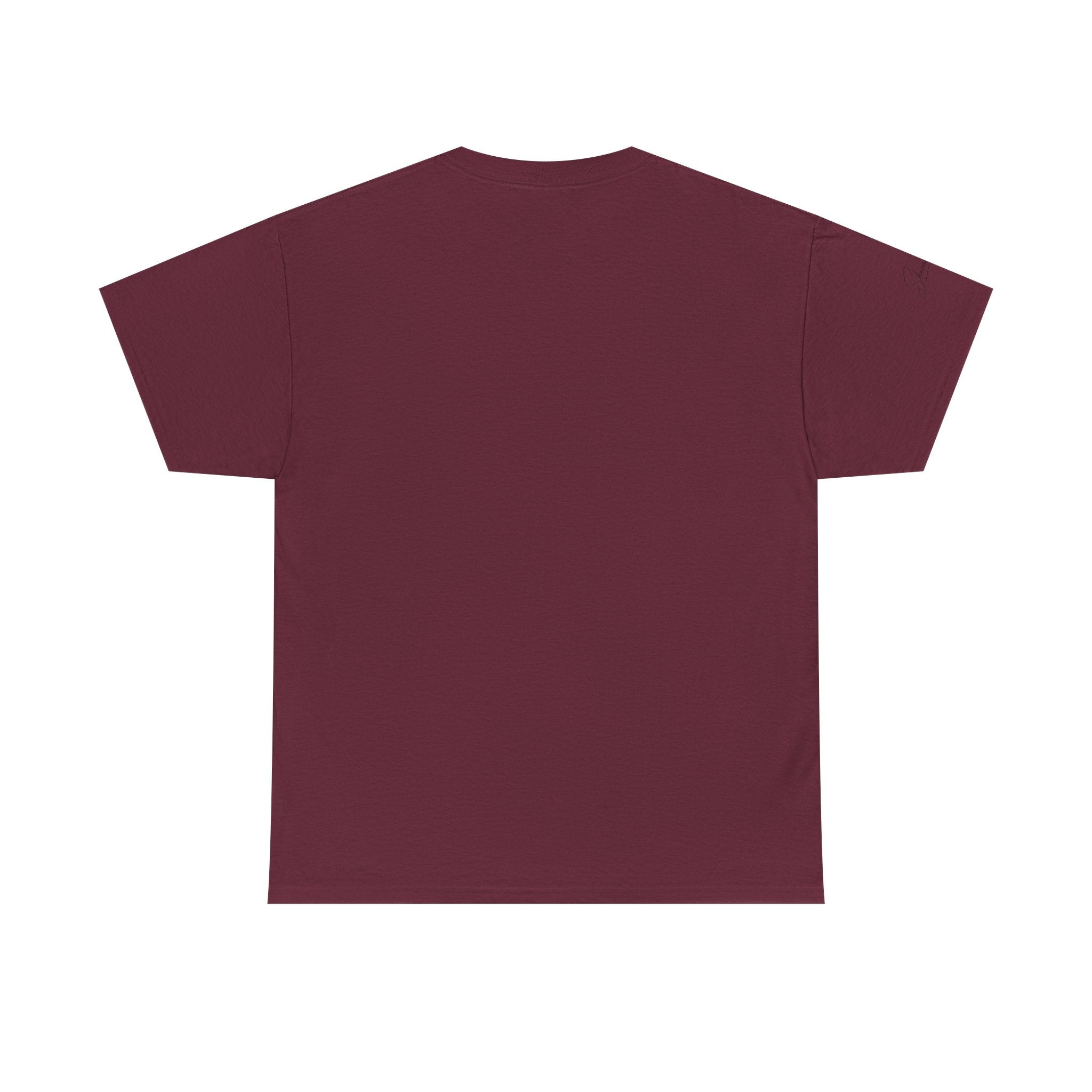 Christian Tee "I Denounce You Satan" Minimal Cross Shirt