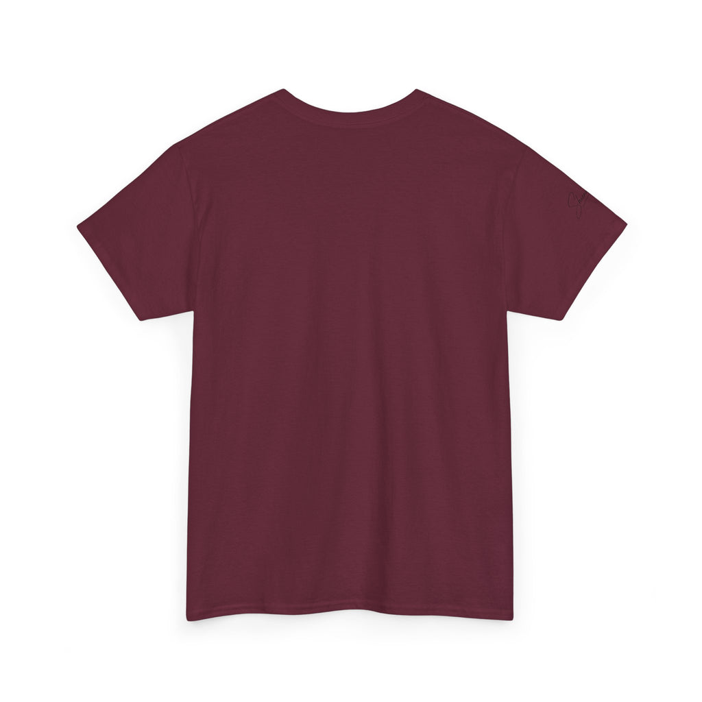 Christian Tee "I Denounce You Satan" Minimal Cross Shirt