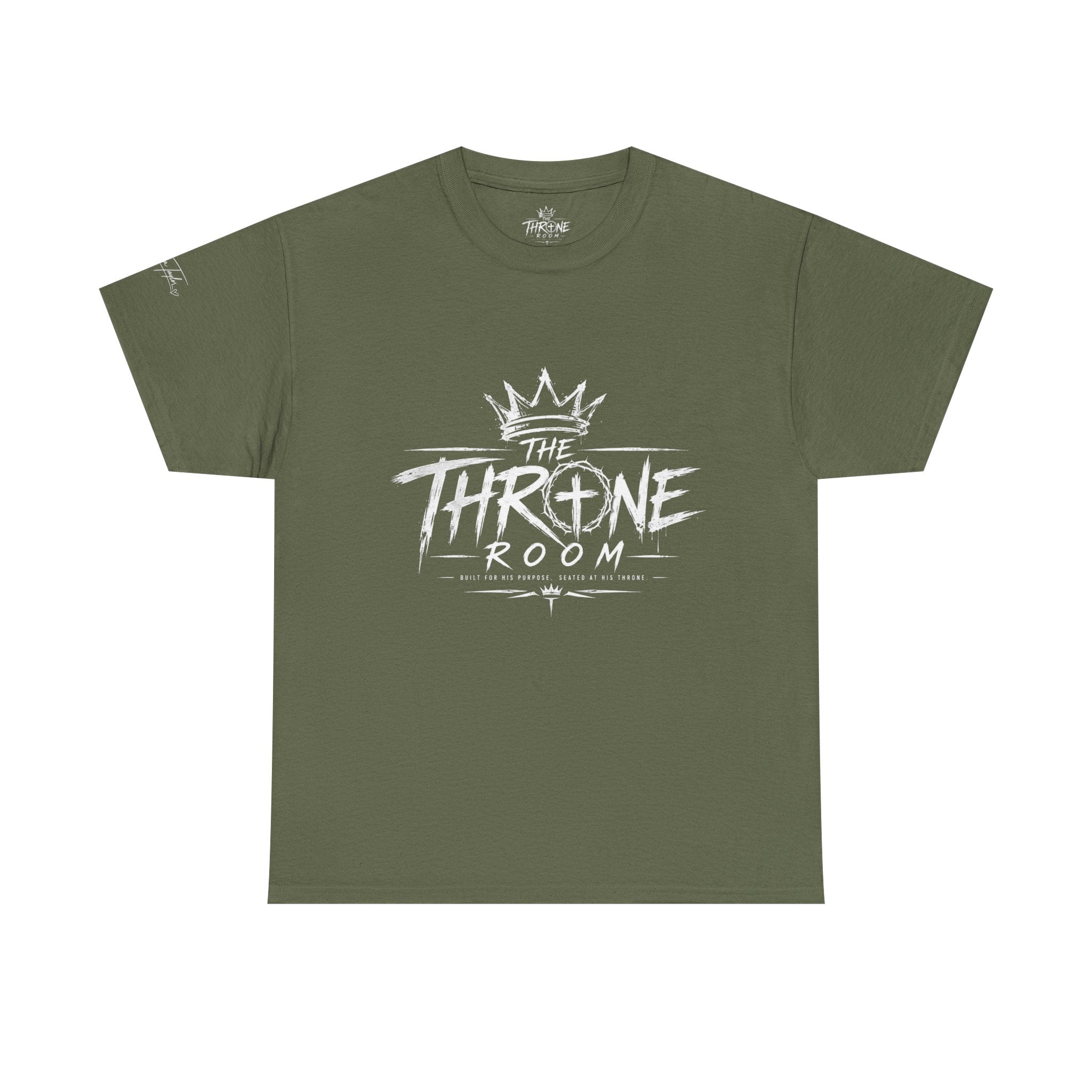 The Throne Room Graphic Tee — Crown Logo Streetwear T-Shirt