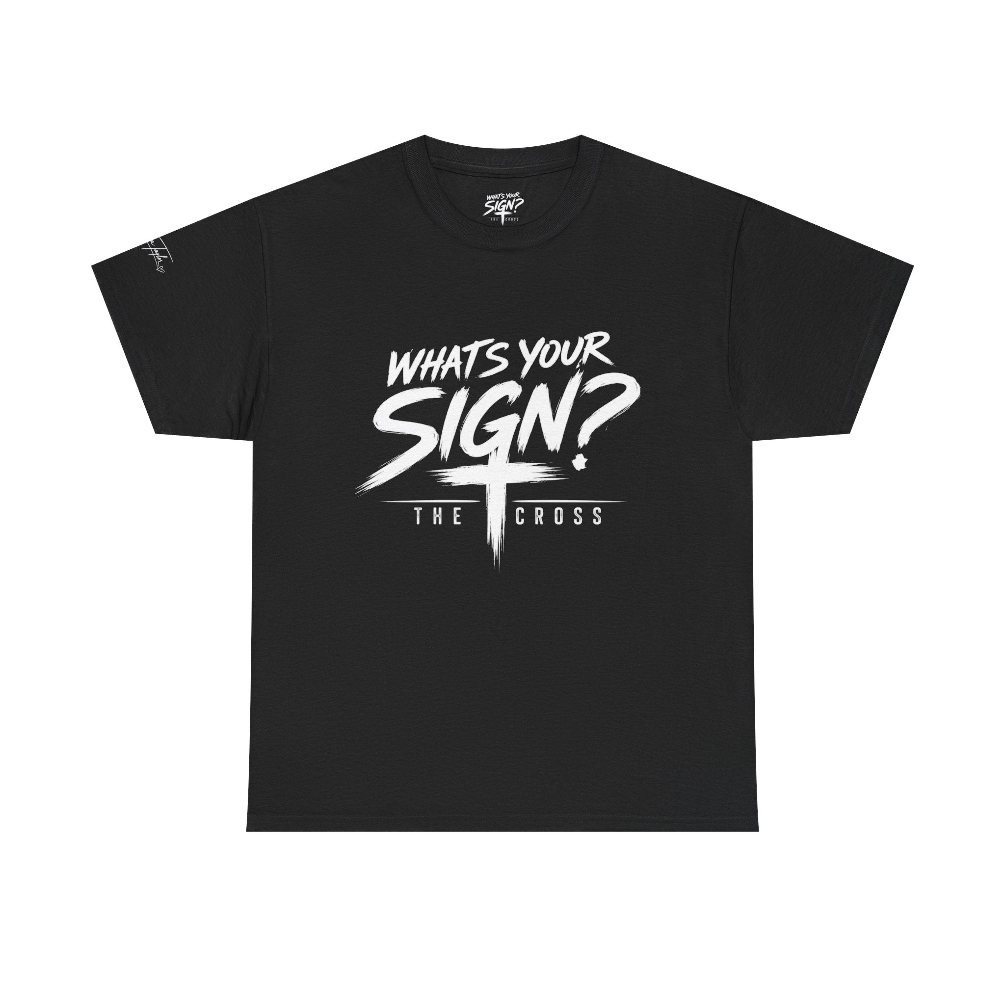 What's Your Sign? The Cross Tee