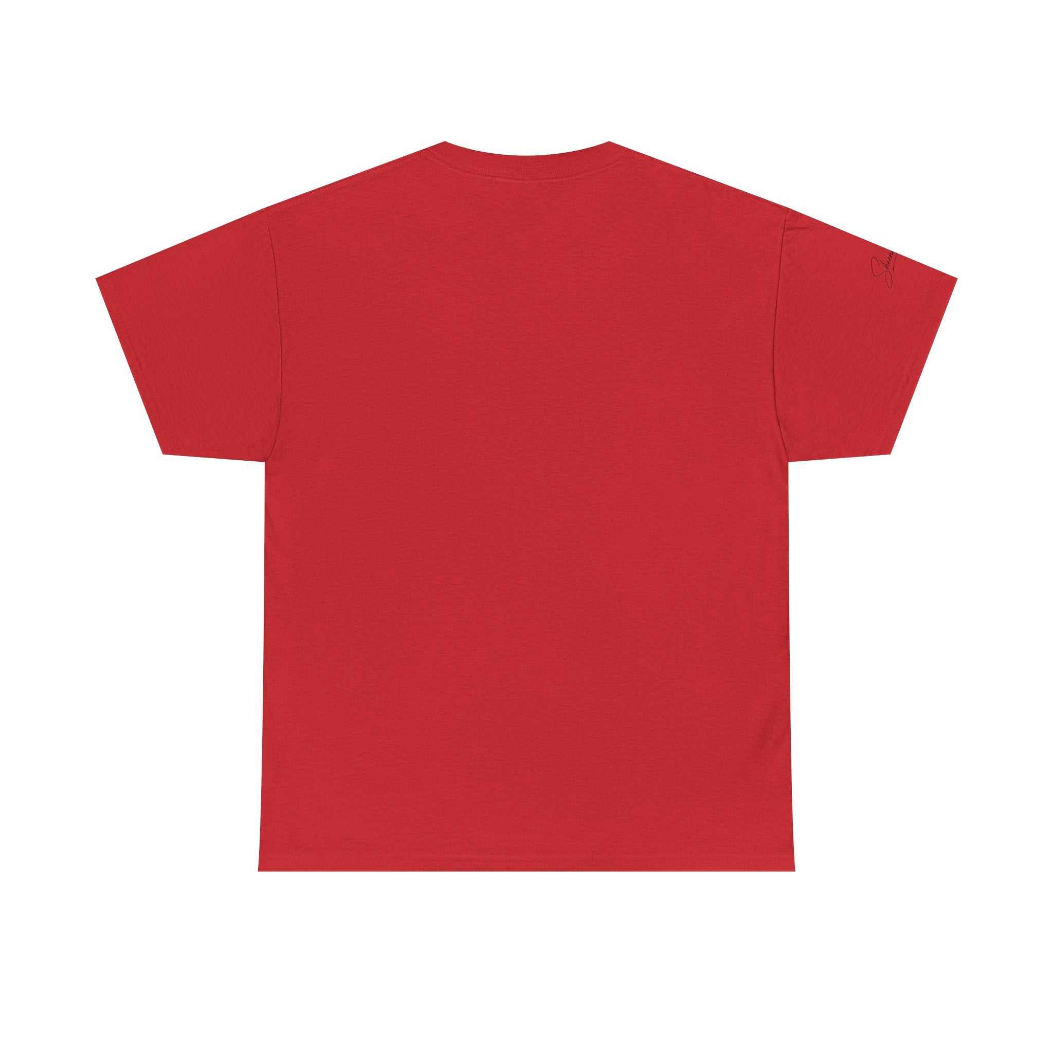 Christian Tee "I Denounce You Satan" Minimal Cross Shirt