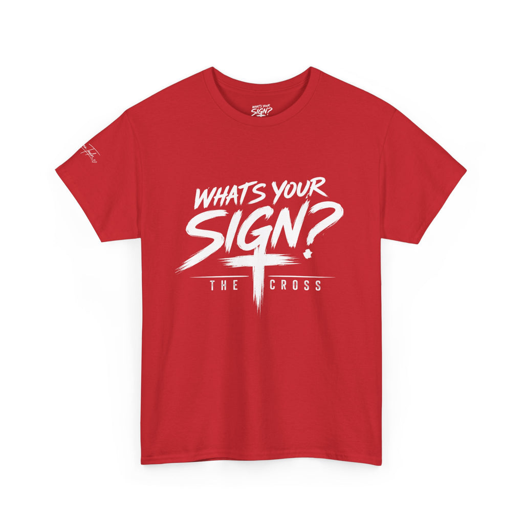 What's Your Sign? The Cross Tee