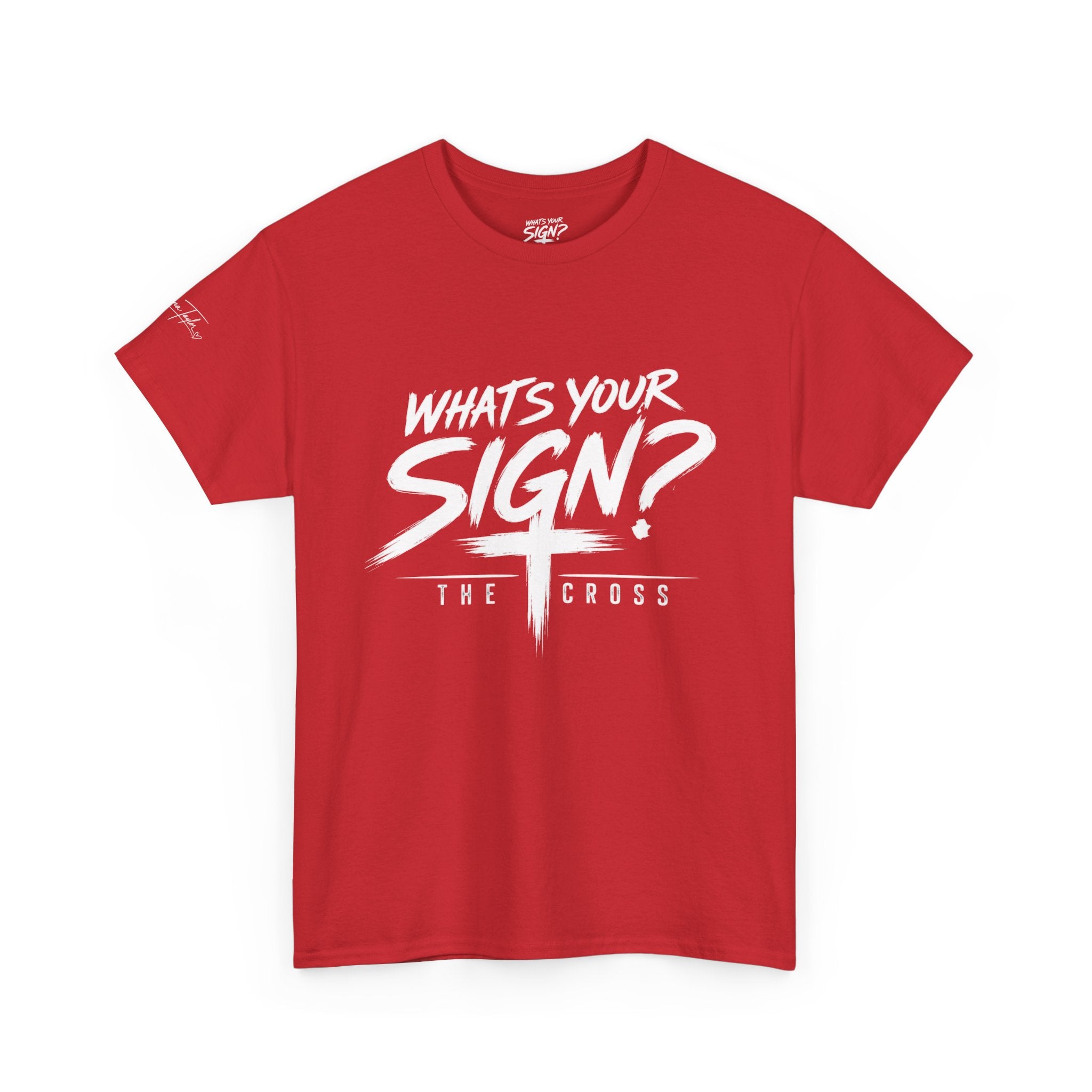 What's Your Sign? The Cross Tee