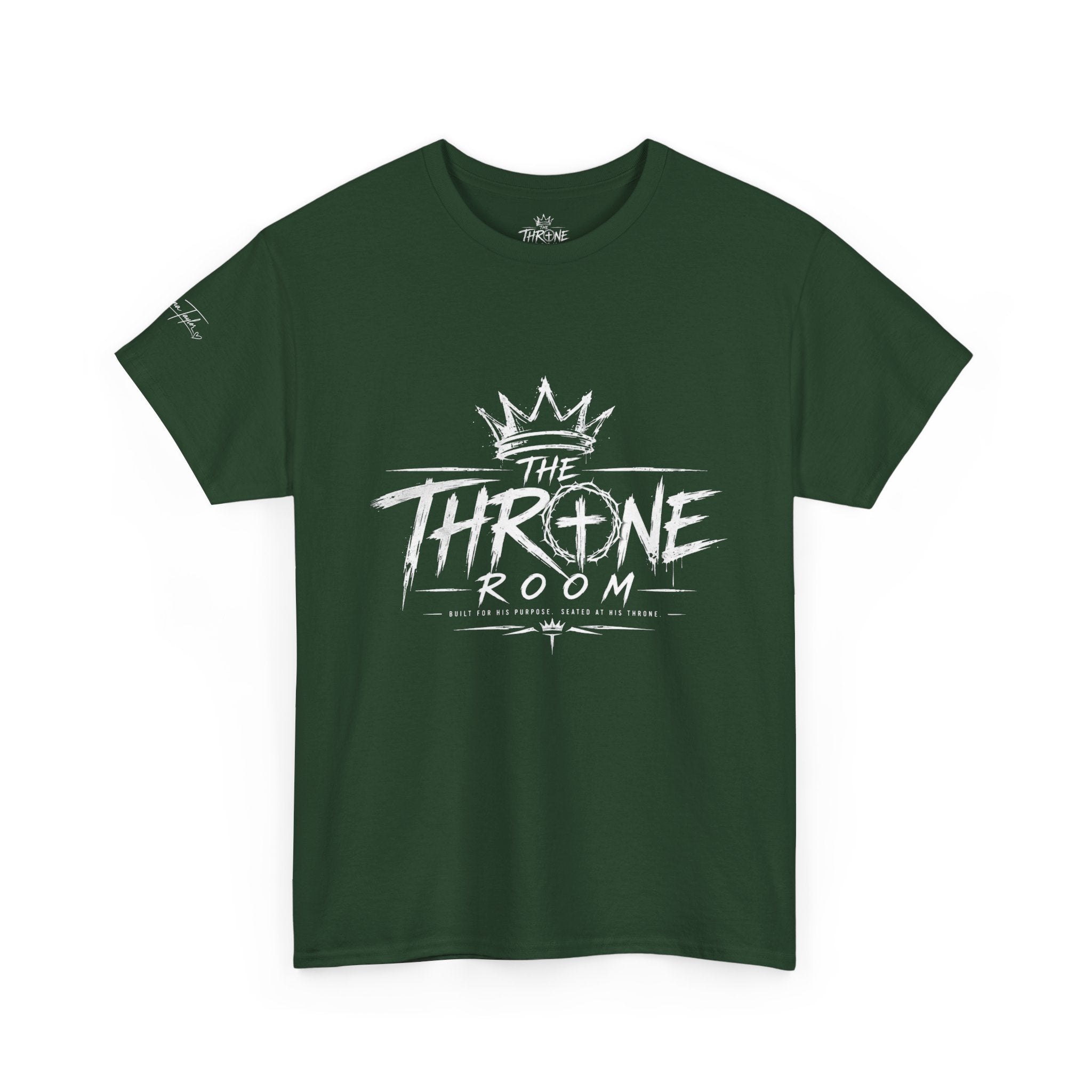 The Throne Room Graphic Tee — Crown Logo Streetwear T-Shirt