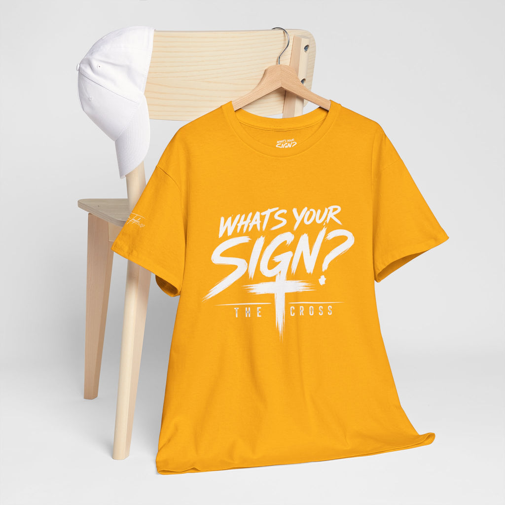 What's Your Sign? The Cross Tee