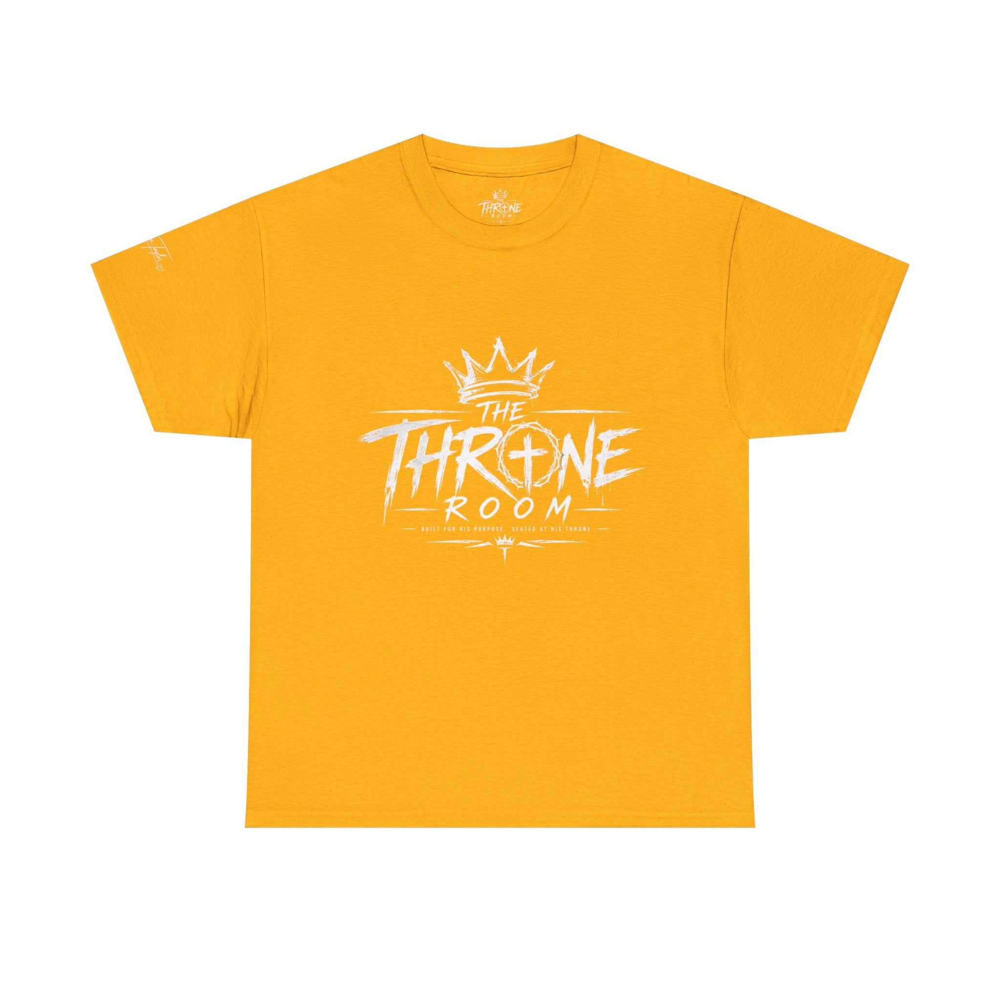 The Throne Room Graphic Tee — Crown Logo Streetwear T-Shirt