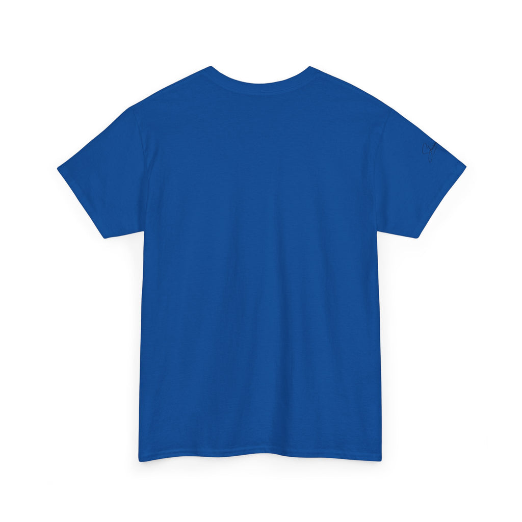 Christian Tee "I Denounce You Satan" Minimal Cross Shirt
