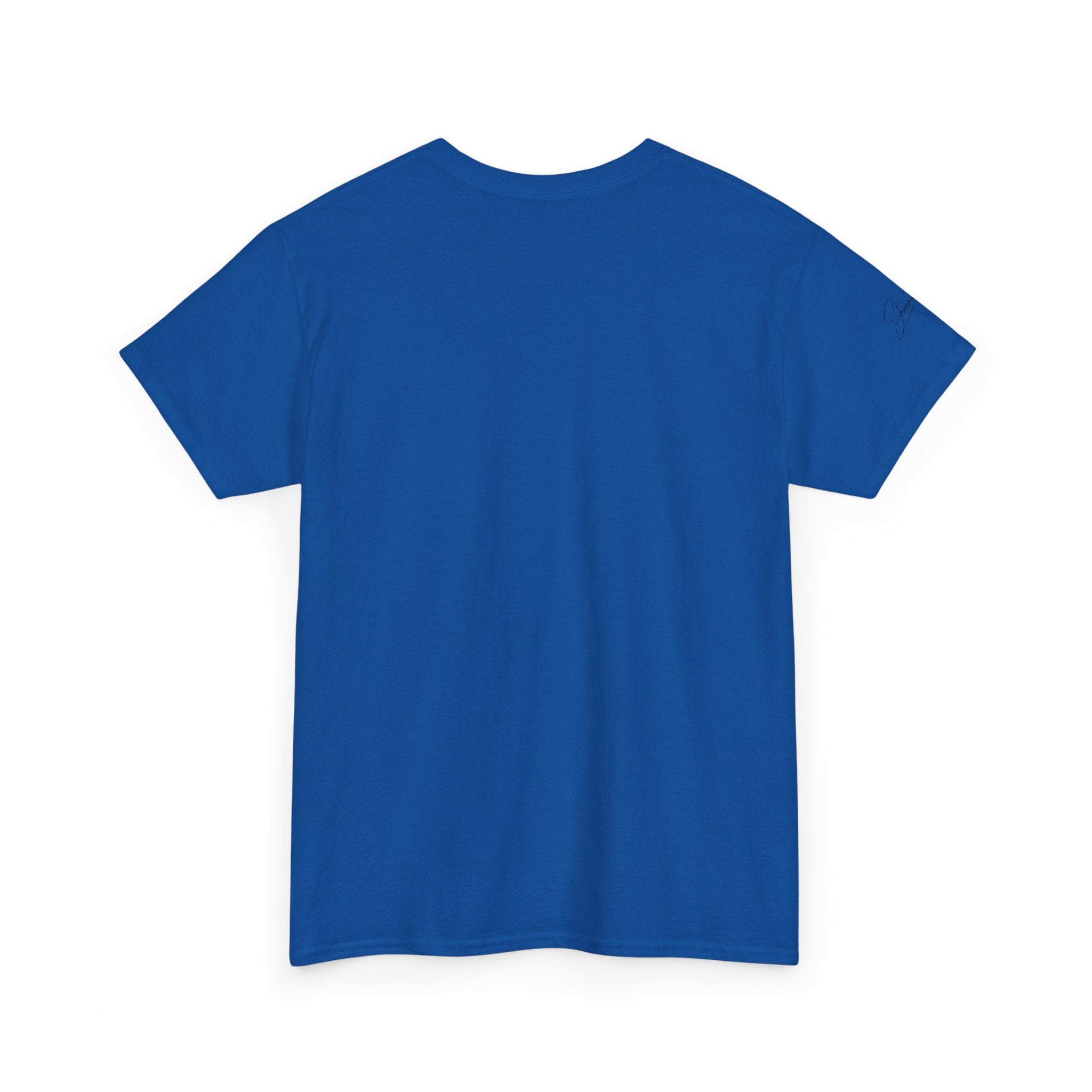 Christian Tee "I Denounce You Satan" Minimal Cross Shirt